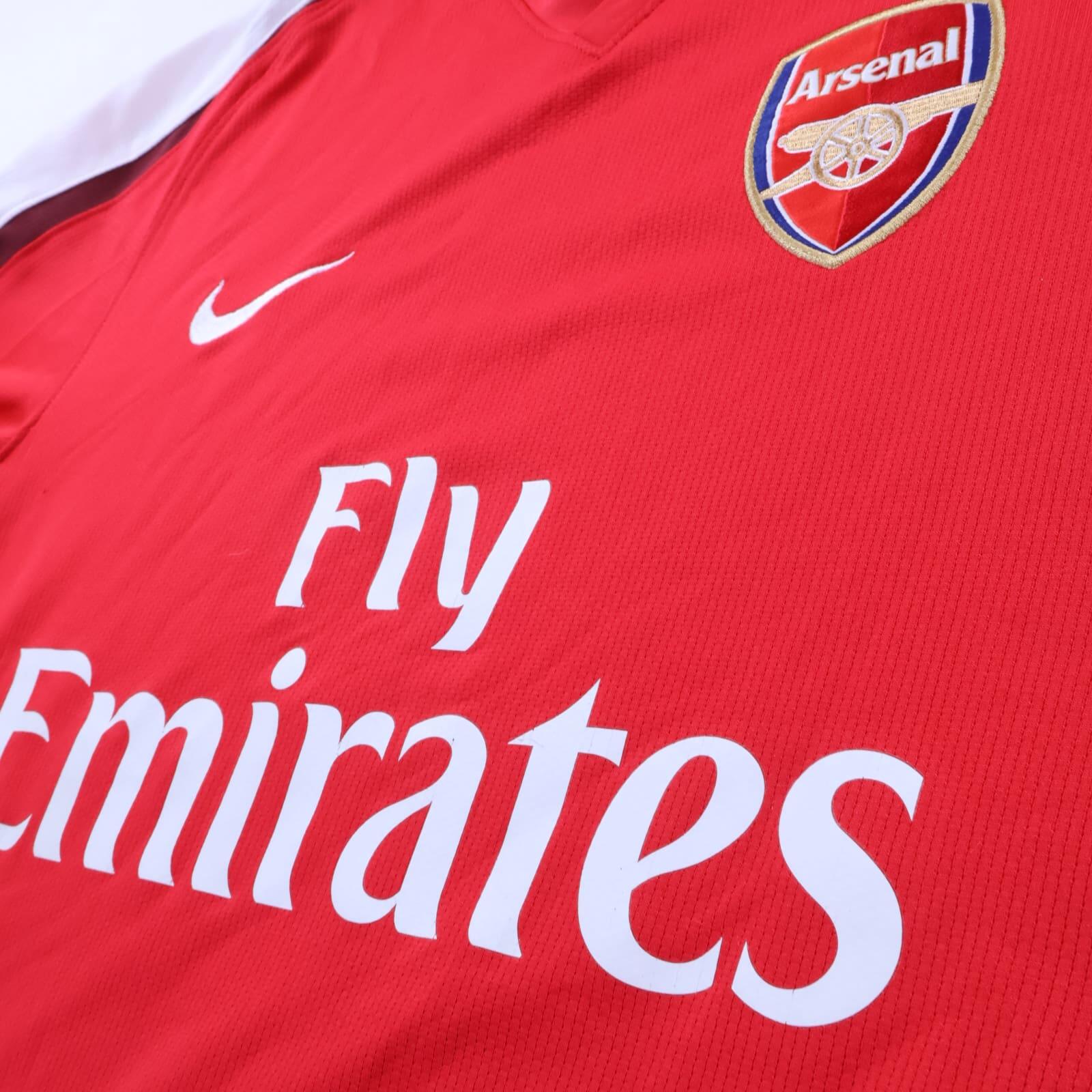 Arsenal Henry #14 2008/10 Home Shirt - M