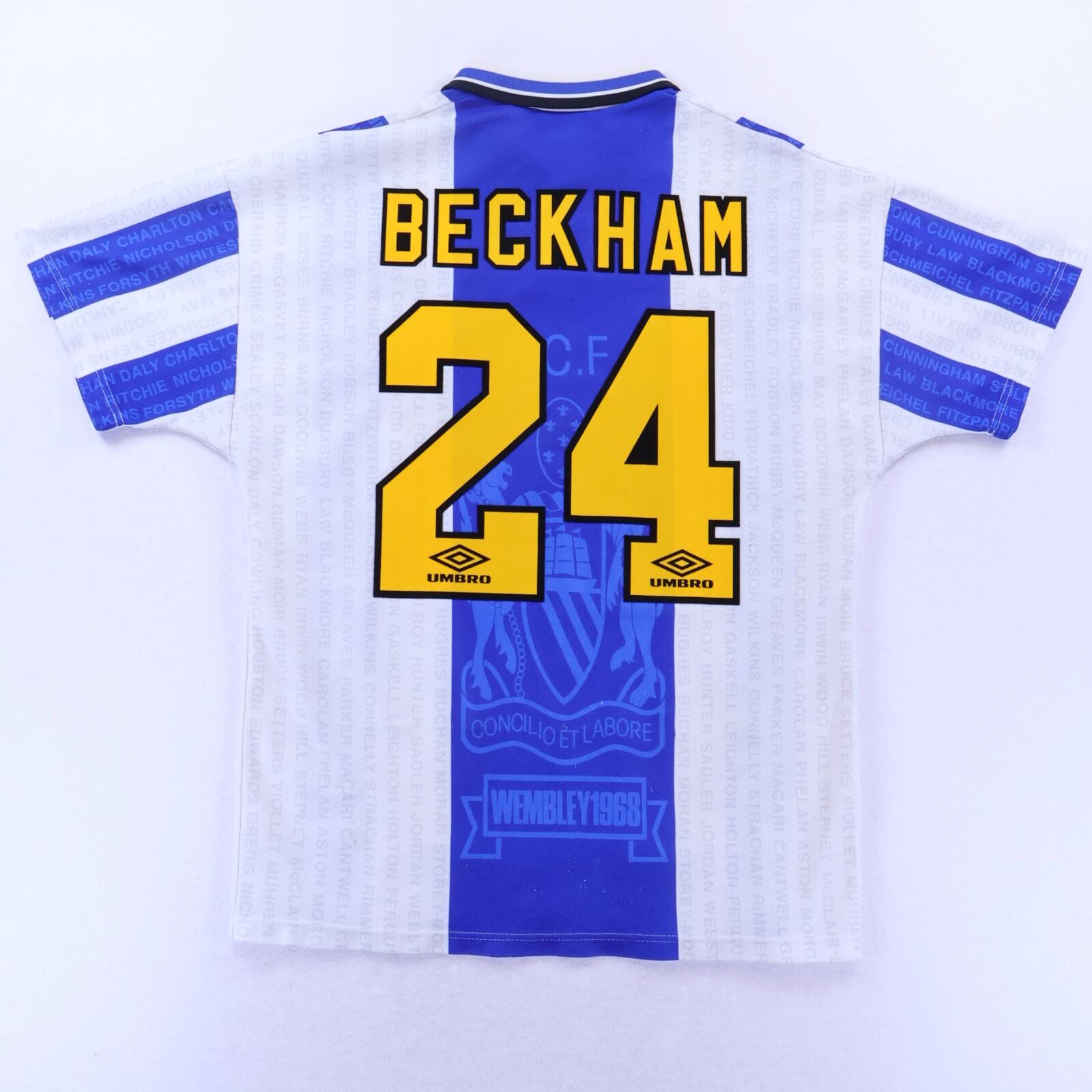 Manchester United Beckham #24 1994/96 Third Shirt - M