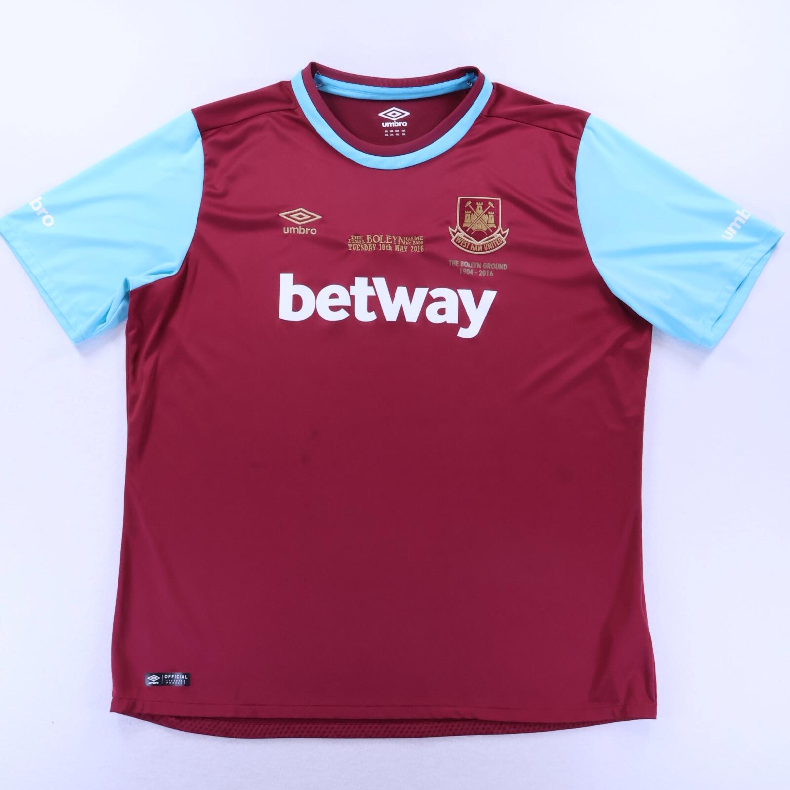 West Ham United 2015/16 Home Shirt - 3XL
