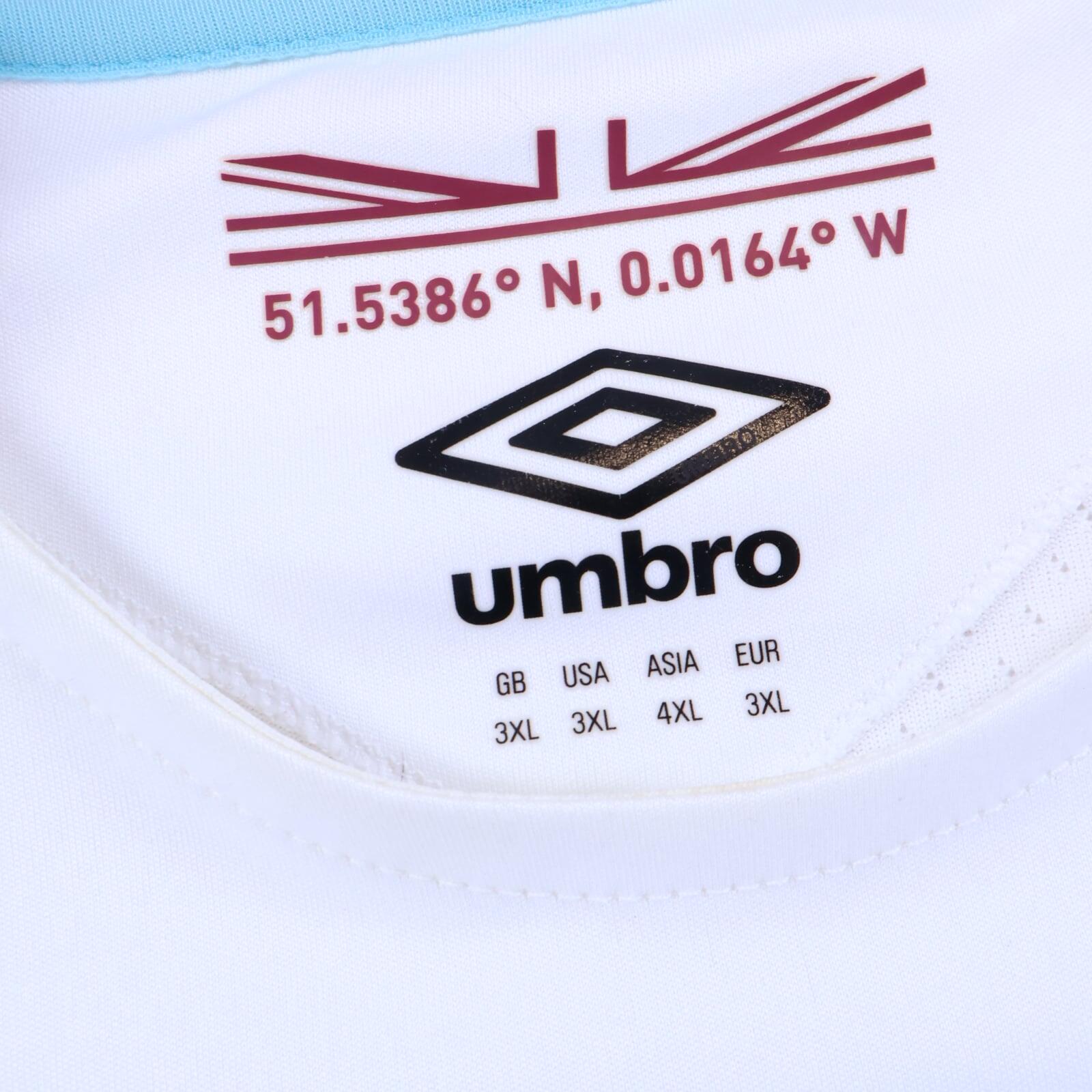 West Ham United 2016/17 Away Shirt - Long Sleeve - 3XL