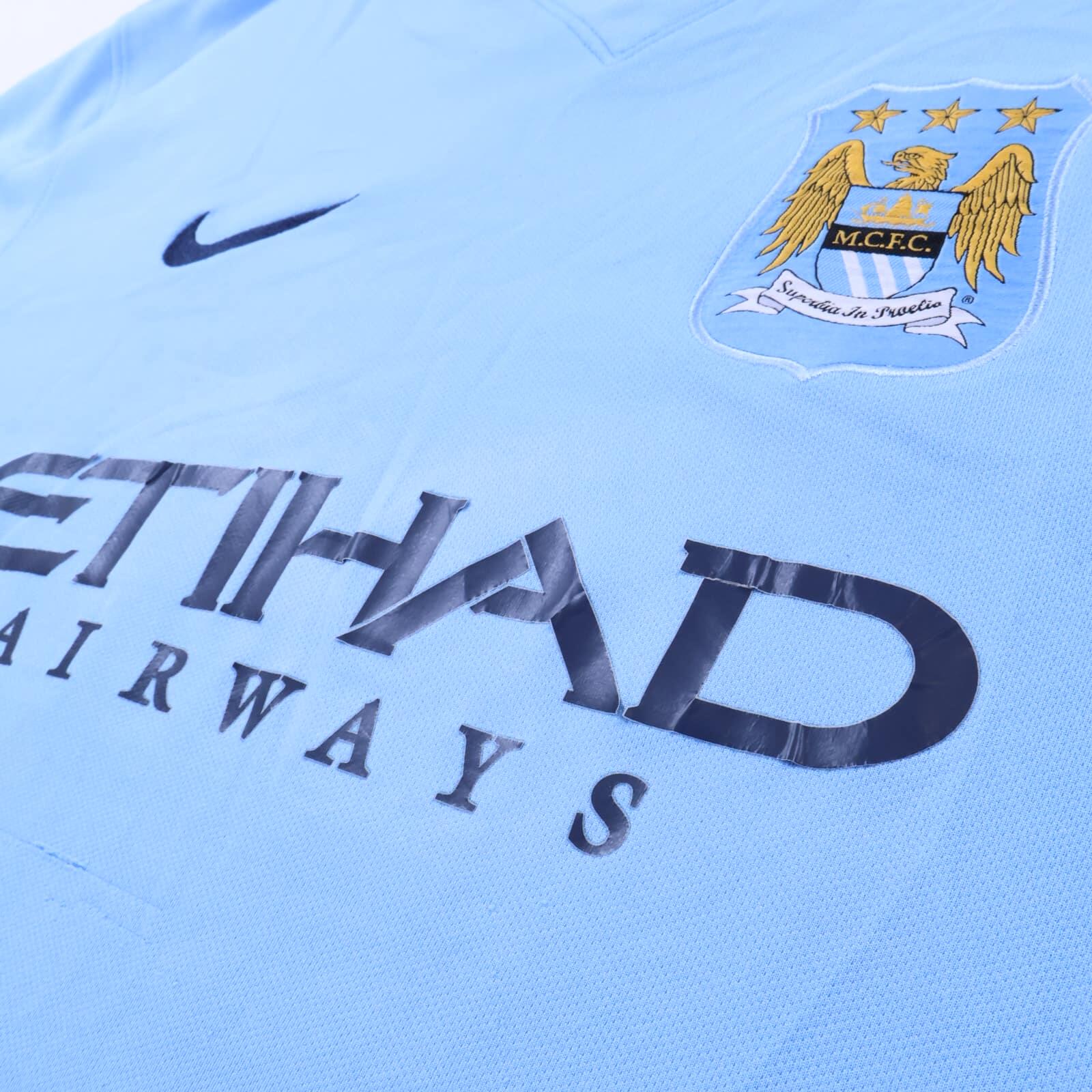 Manchester City Kun Aügero #16 2014/15 Home Shirt - L