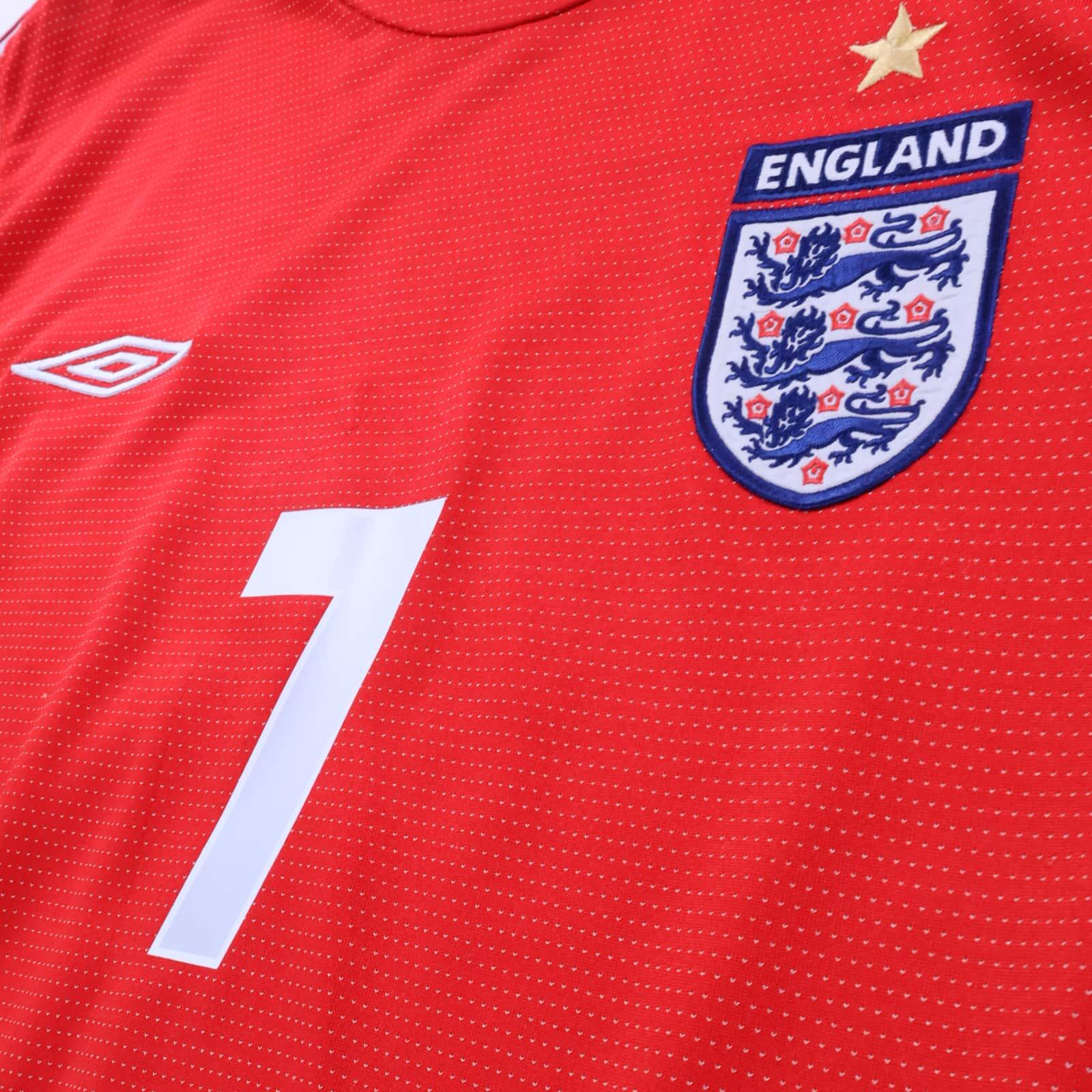 England Beckham #7 2004/06 Away Shirt - XL