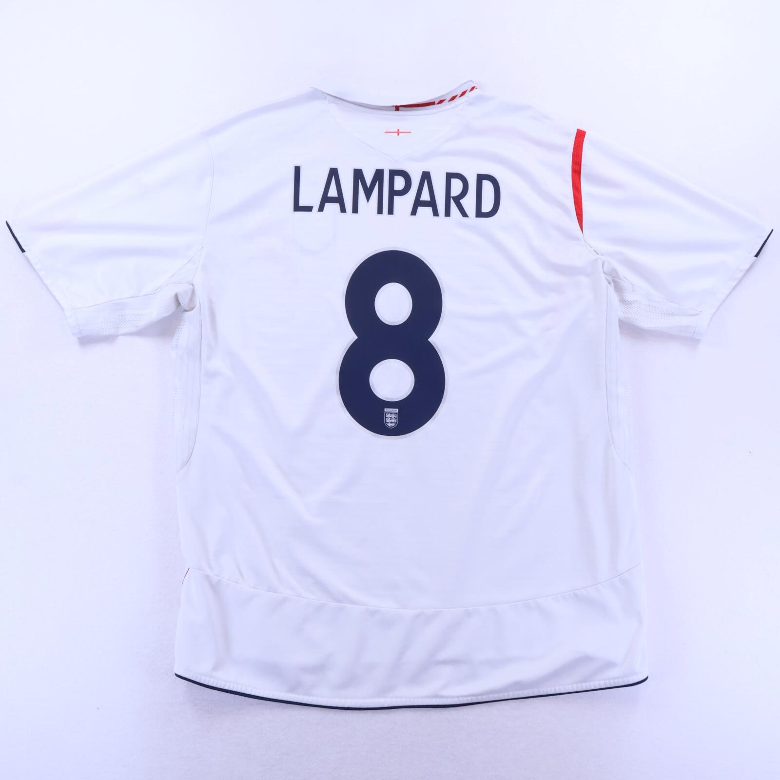 England Lampard #8 2005/07 Home Shirt - 2XL