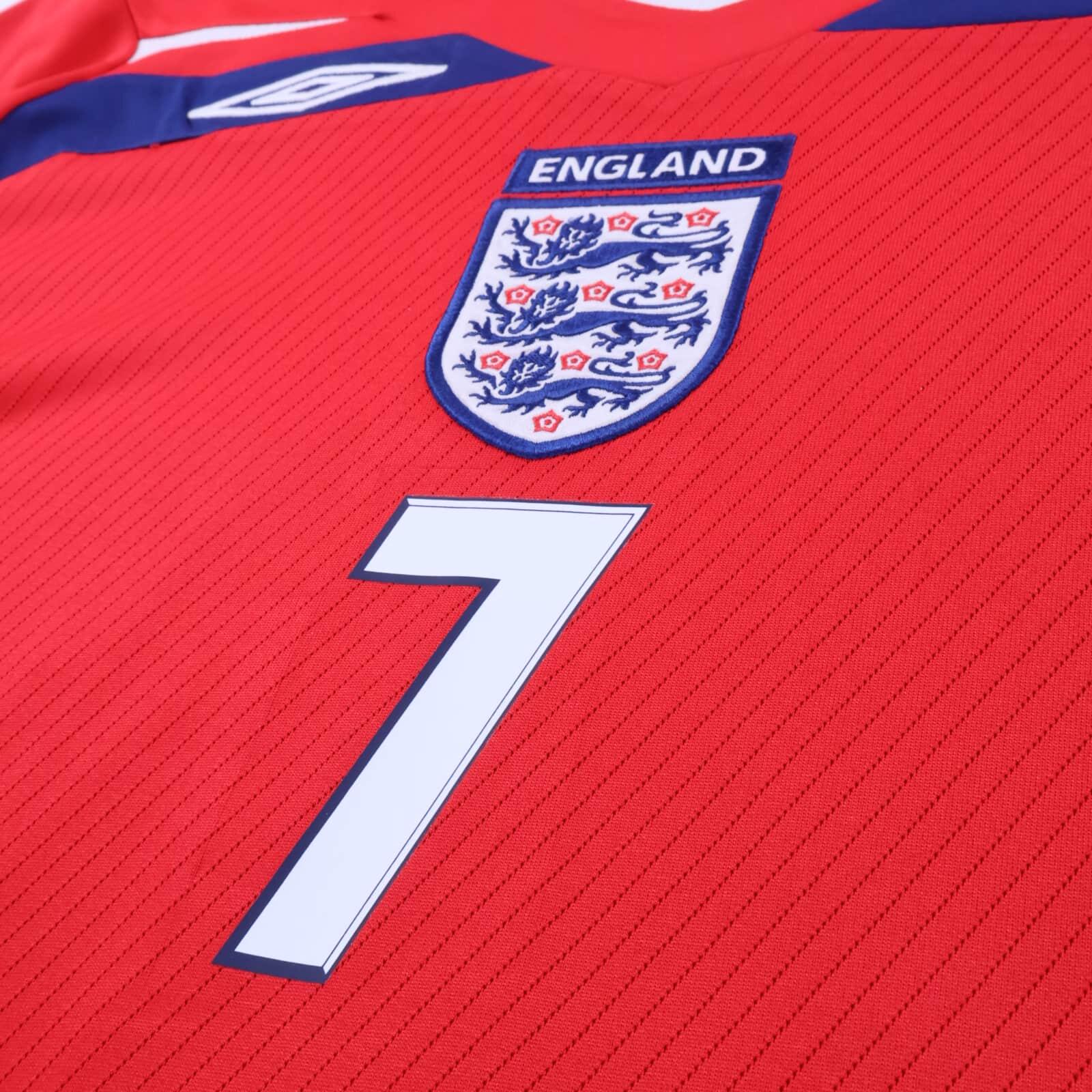 England Beckham #7 2008/10 Away Shirt - L