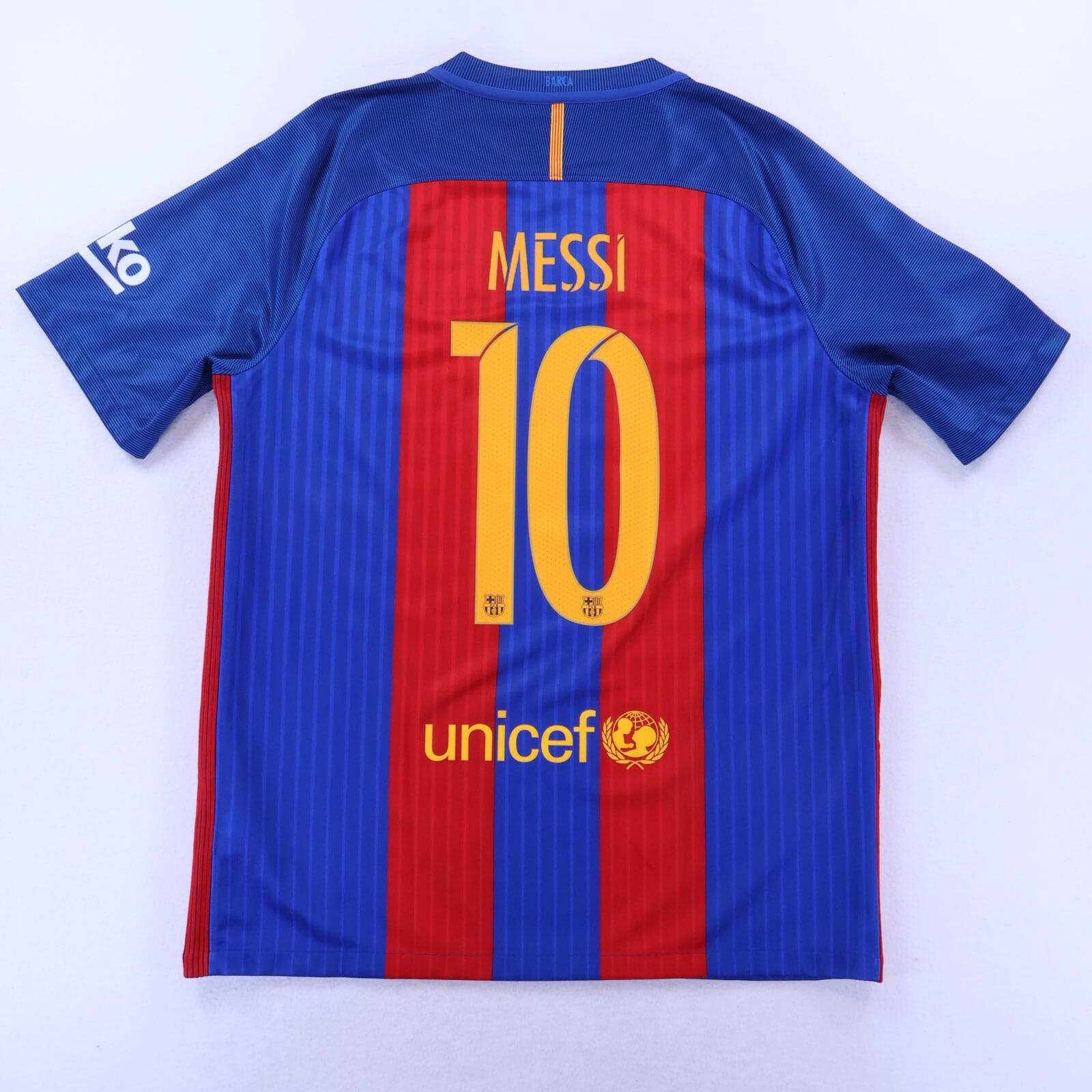 Barcelona Messi #10 2016/17 Home Shirt - L