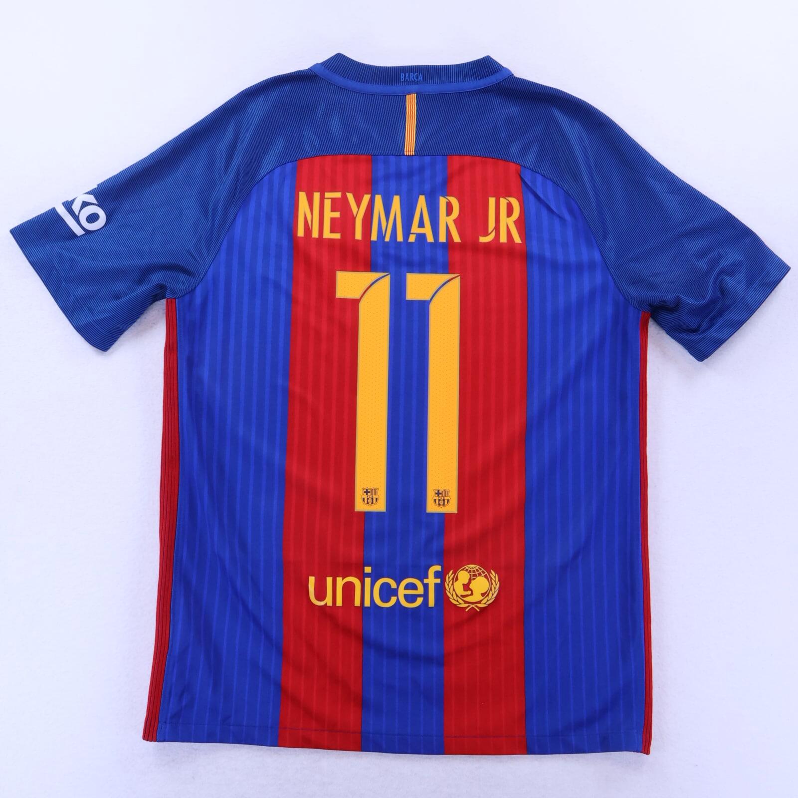 Barcelona Neymar Jr #11 2016/17 Home Shirt - M