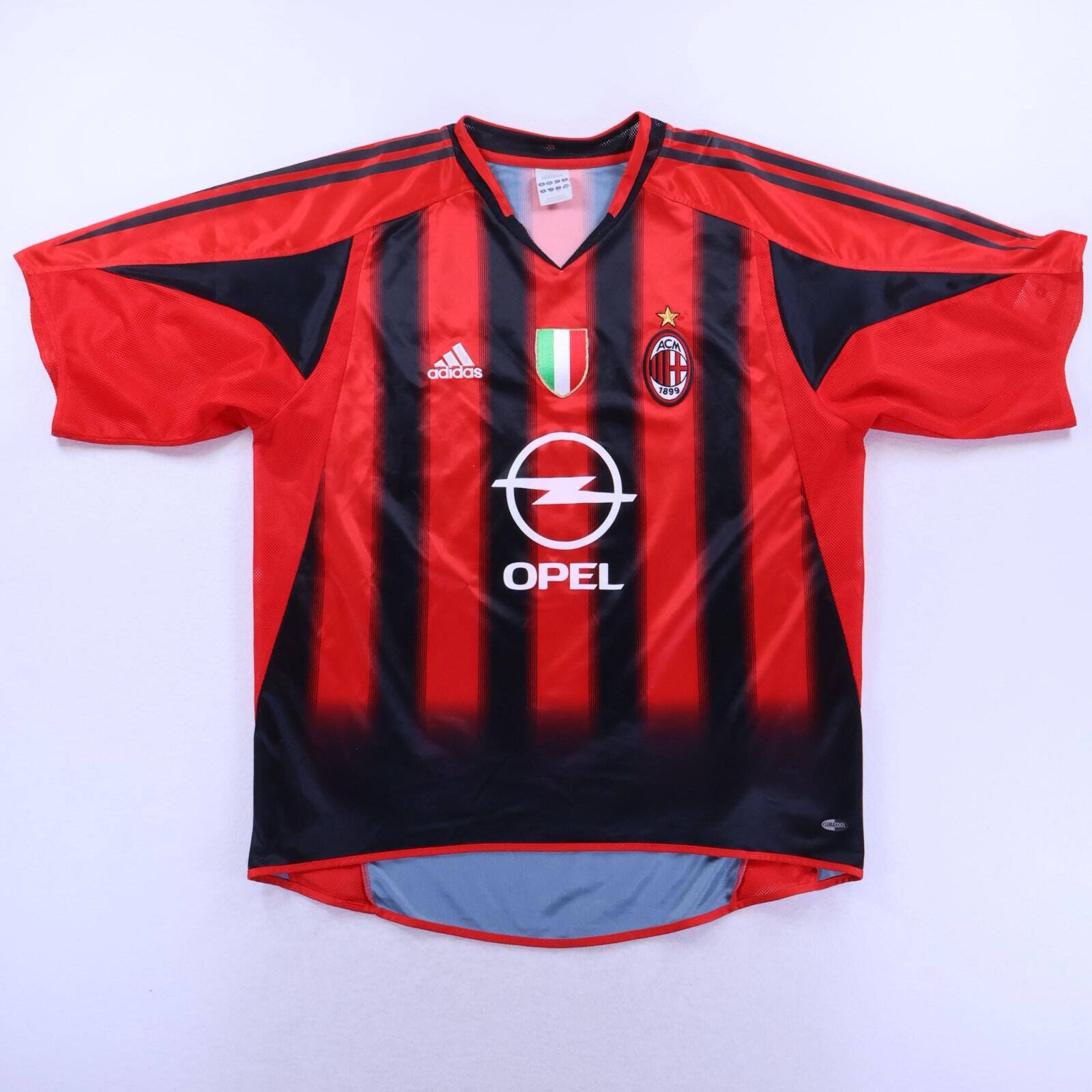 Ac Milan Shevchenko #7 2004/05 Home Shirt - L