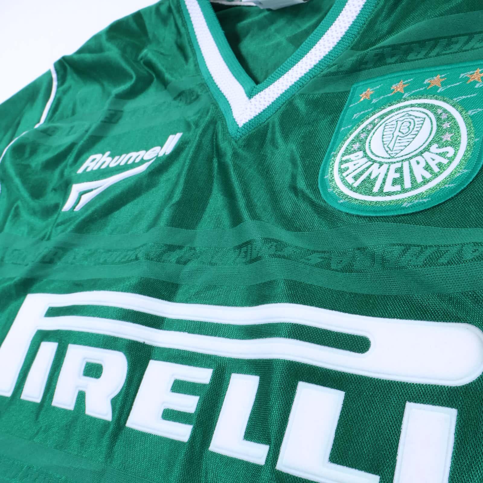 Palmeiras #10 2001/02 Home Shirt - XL