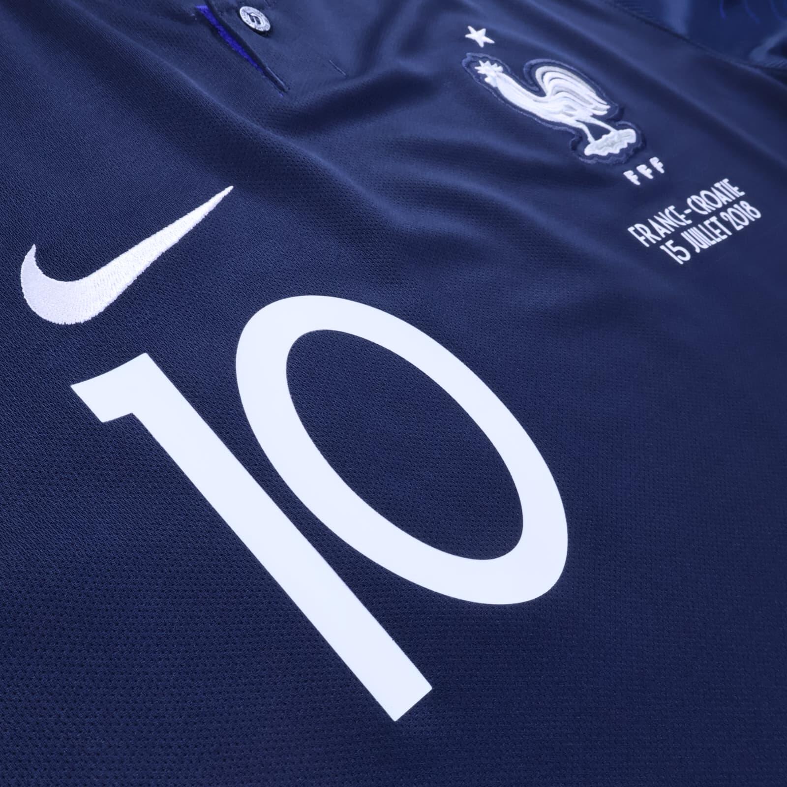 *NWT* France Mbappé #10 2018/19 Home Shirt - L