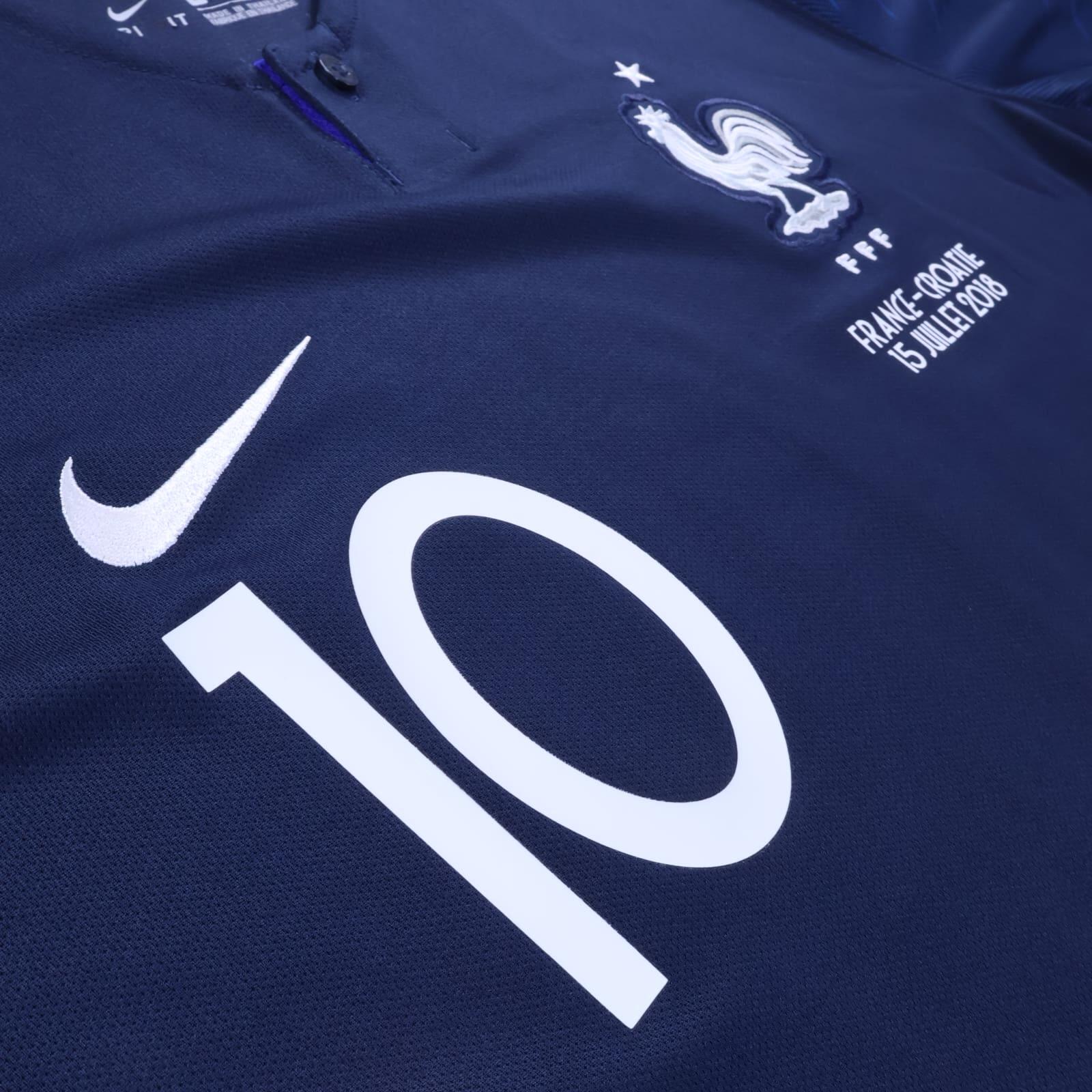 *NWT* France Mbappé #10 2018/19 Home Shirt - L