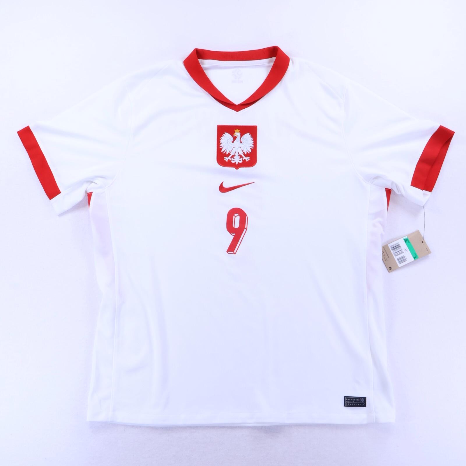 *NWT* Poland Lewandowski #9 2024/25 Home Shirt - XL