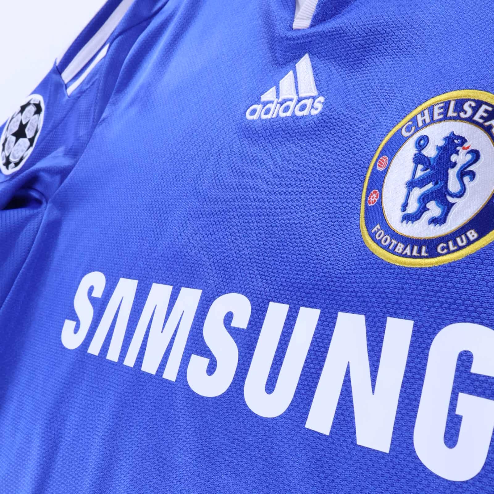 Chelsea Drogba #11 2008/09 Home Shirt - S