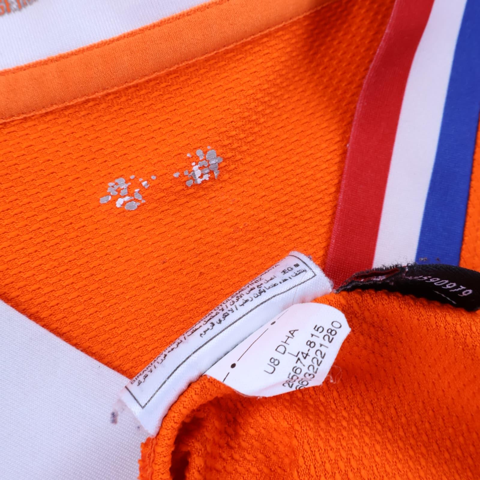 Netherlands Robben #11 2008/10 Home Shirt - L