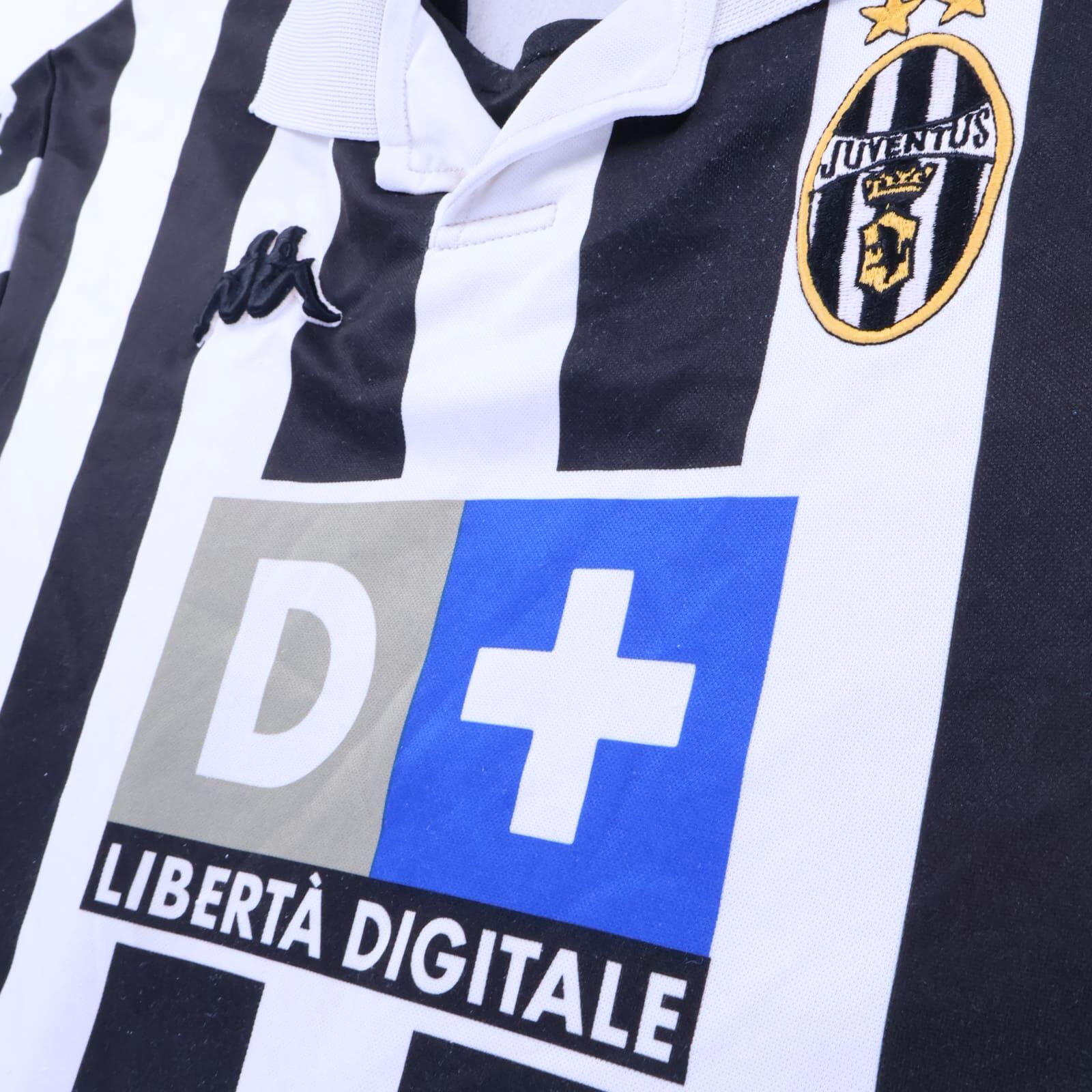 Juventus Zidane #21 1998/99 Home Shirt - XL
