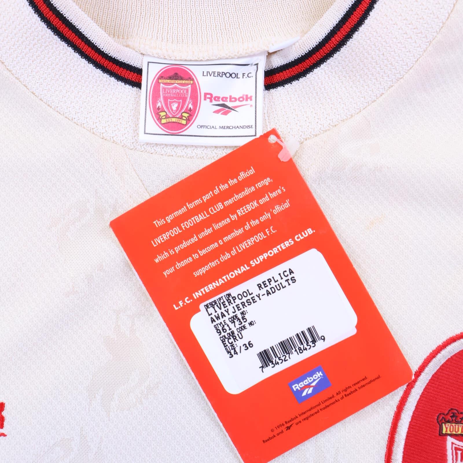 *NWT* Liverpool F.C Mcmanaman #7 1996/97 Away Shirt - S