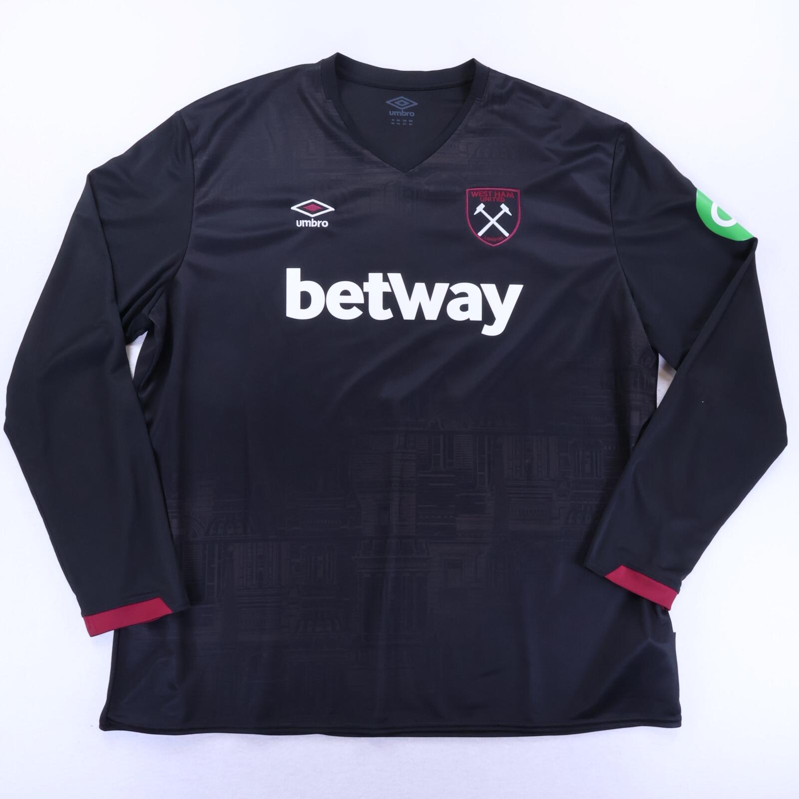West Ham United 2024/25 Away Shirt - Long Sleeve - 4XL