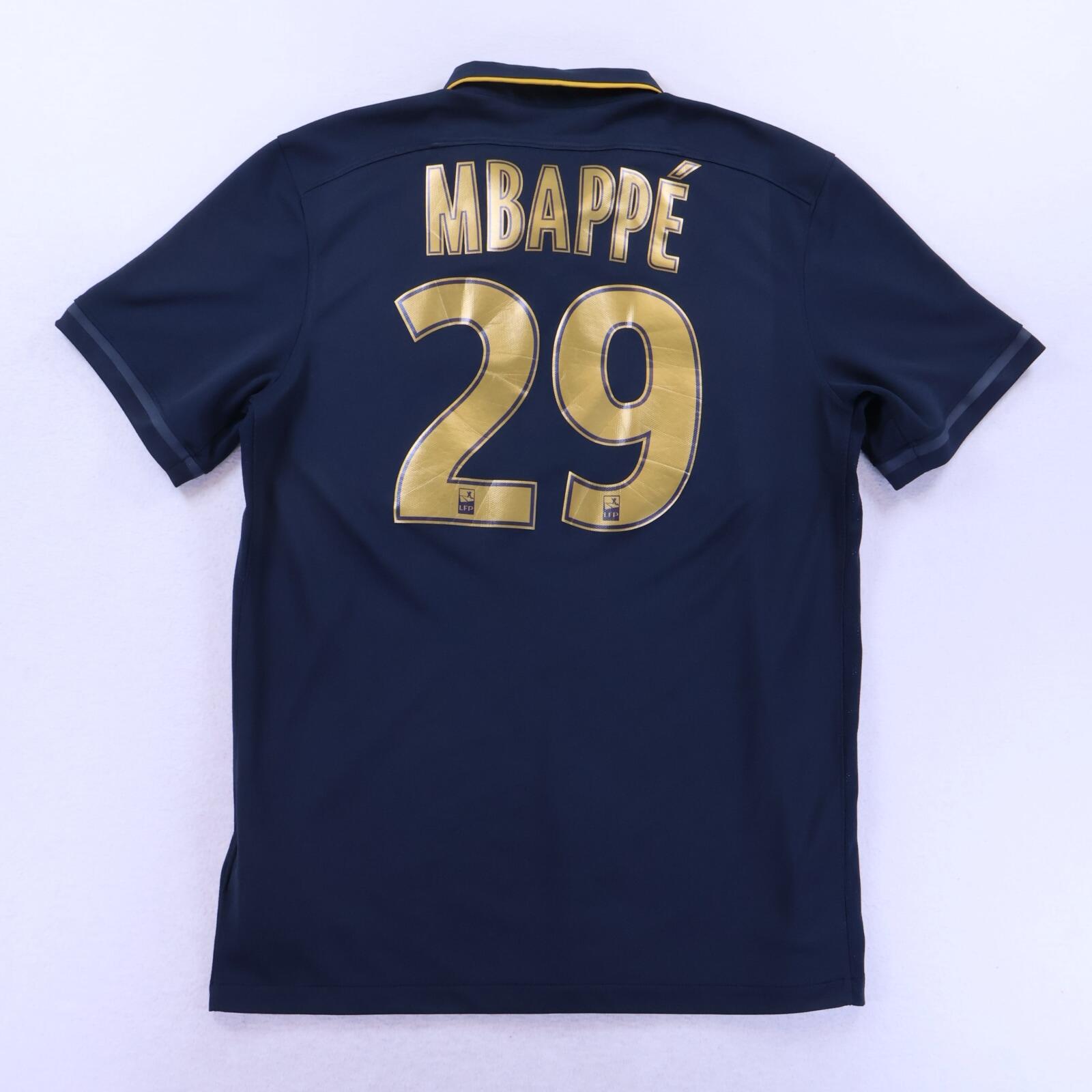 As Monaco Mbappé #29 2015/17 Away Shirt - M