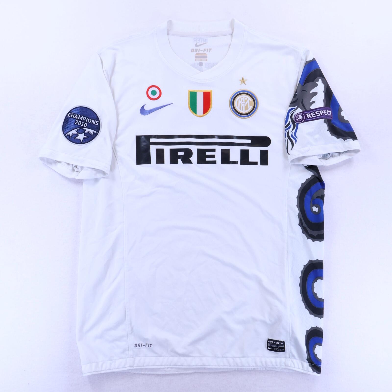 Inter Milan Eto'O #9 2010/11 Away Shirt - L