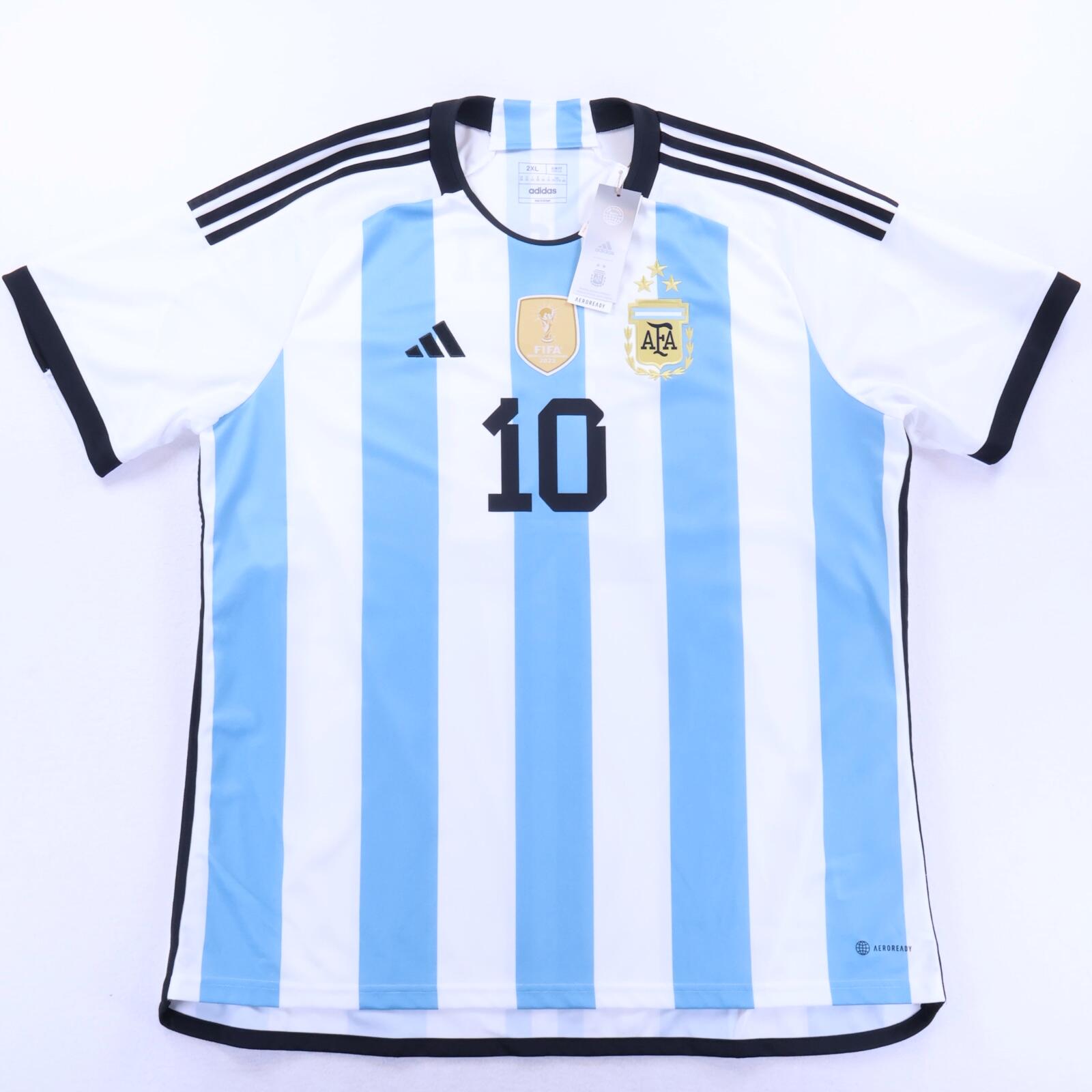 *NWT* Argentina Messi #10 2022 Home Shirt - 2XL