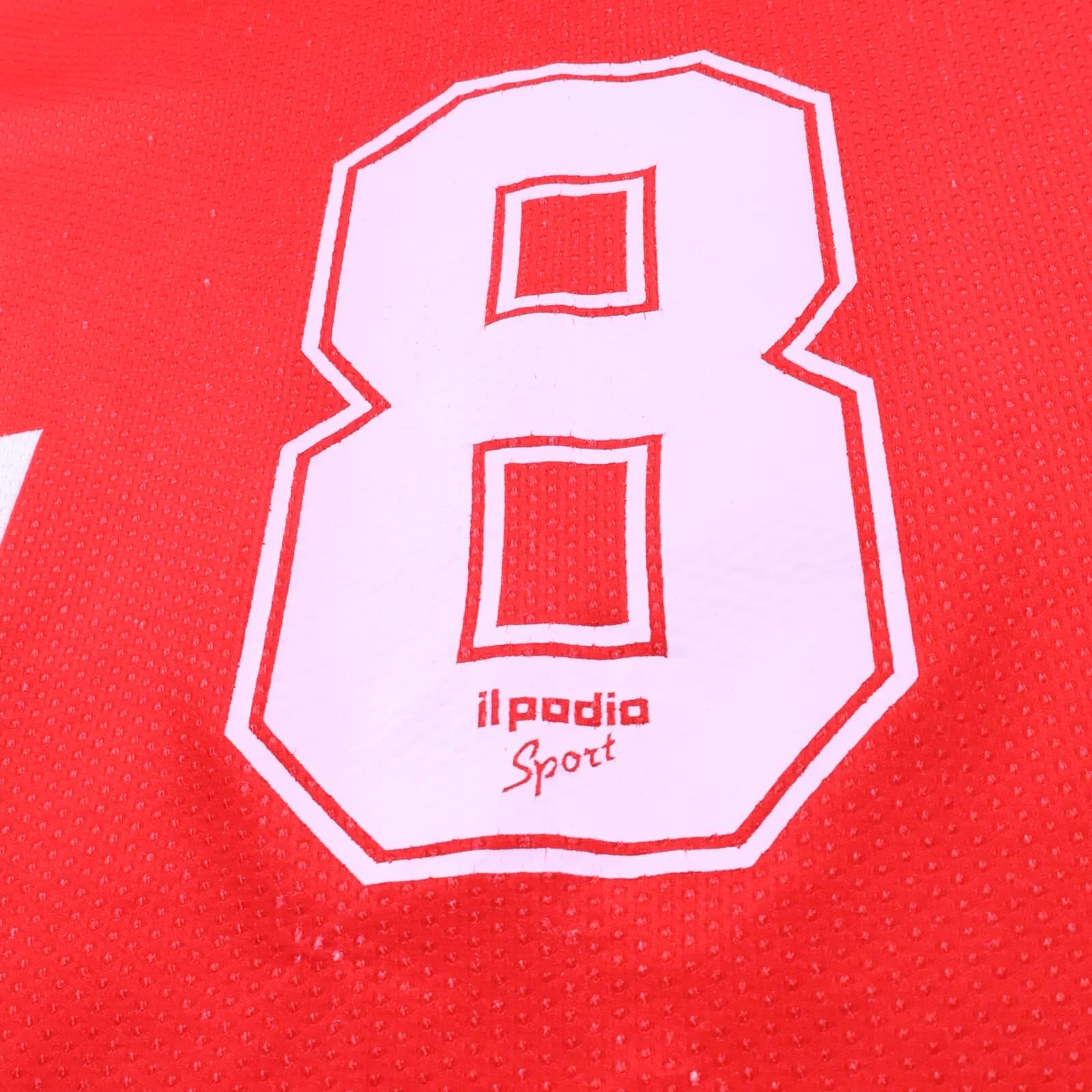 Cuneo #8 1996/97 Home Shirt - Long Sleeve - L