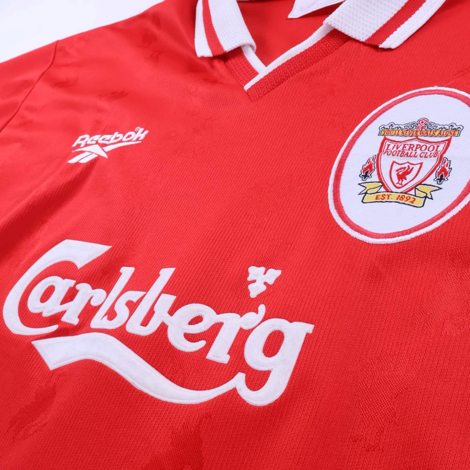 Liverpool F.C Barnes #10 1996/98 Home Shirt - XL