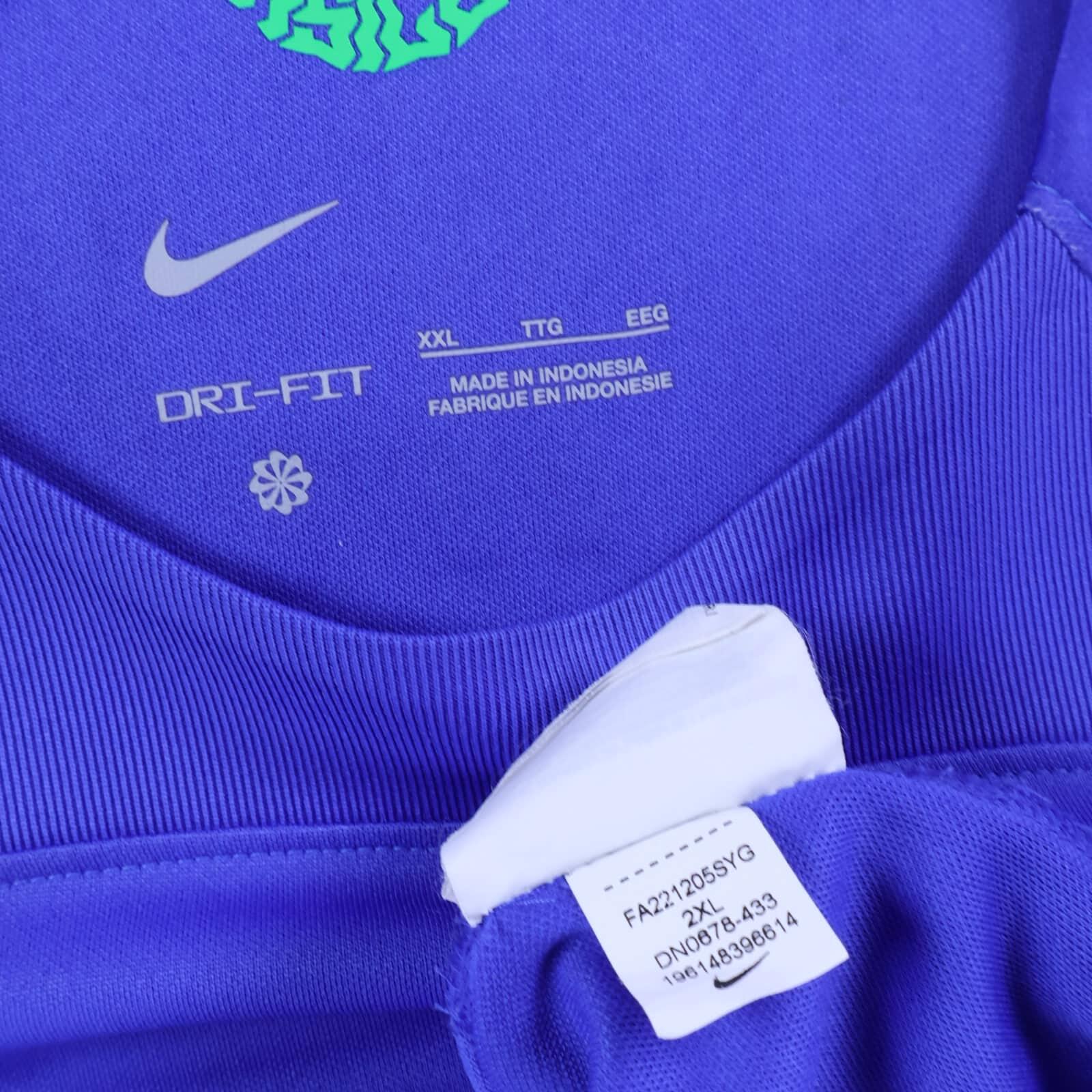 Brazil Vini Jr #20 2022/23 Away Shirt - 2XL