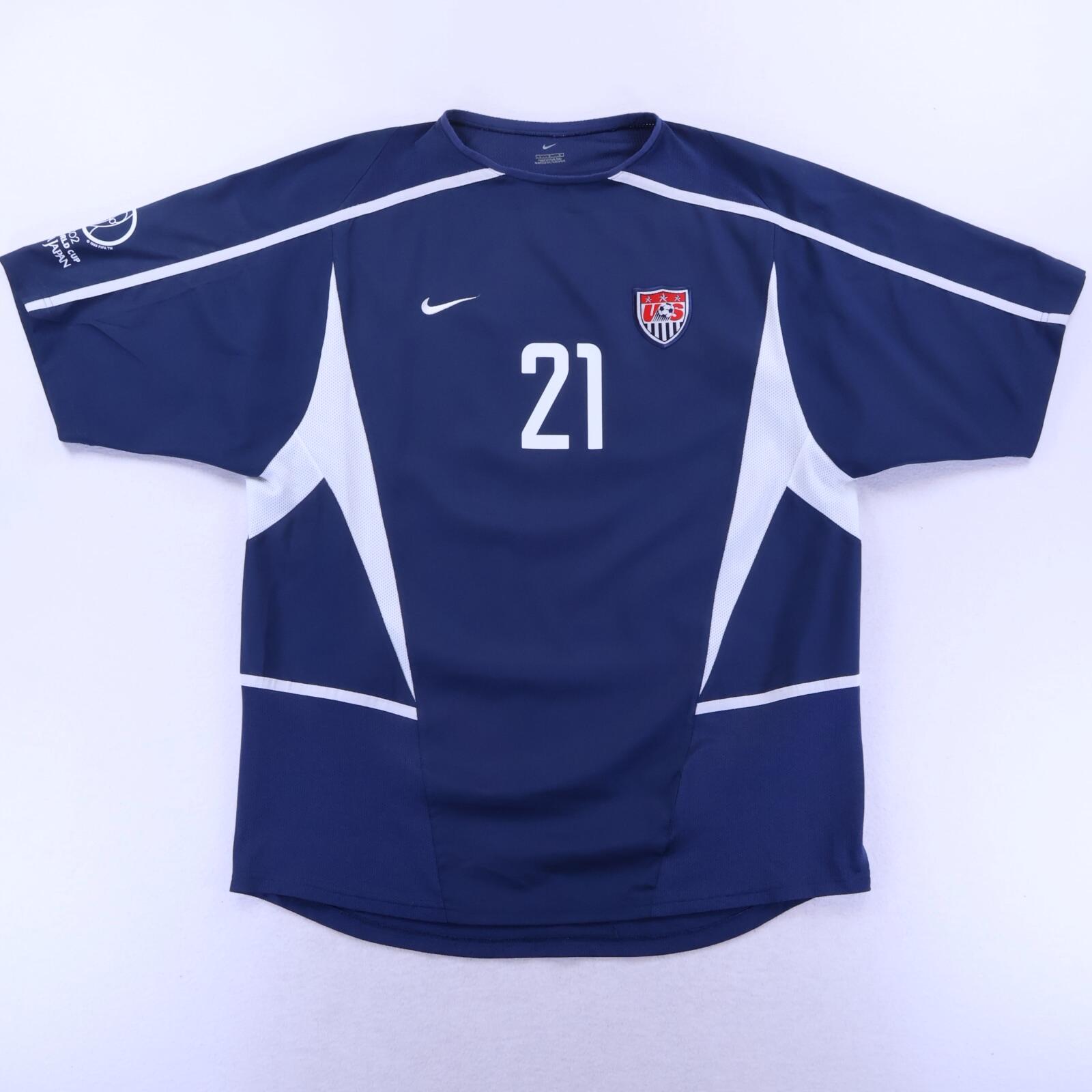 United States Of America Donovan #21 2002/04 Away Shirt - L