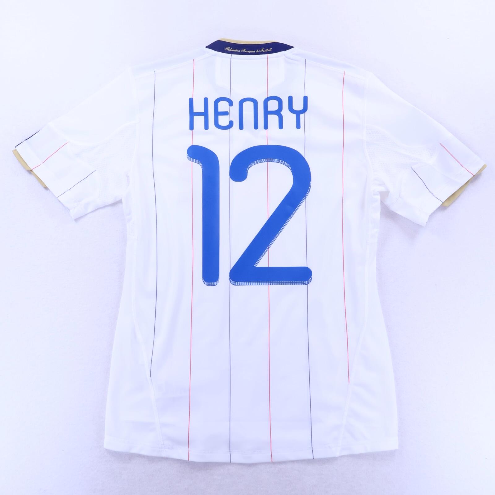 *NWT* France Henry #12 2010/11 Away Shirt - S