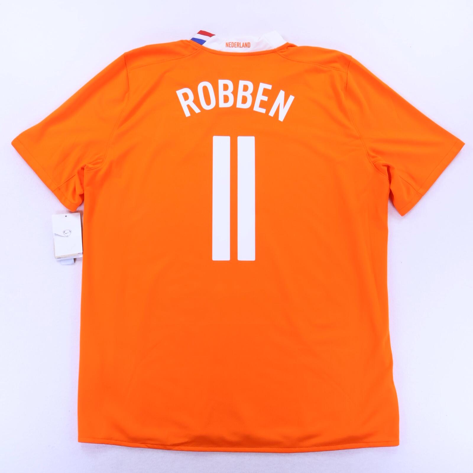 *NWT* Netherlands Robben #11 2008/10 Home Shirt - XL