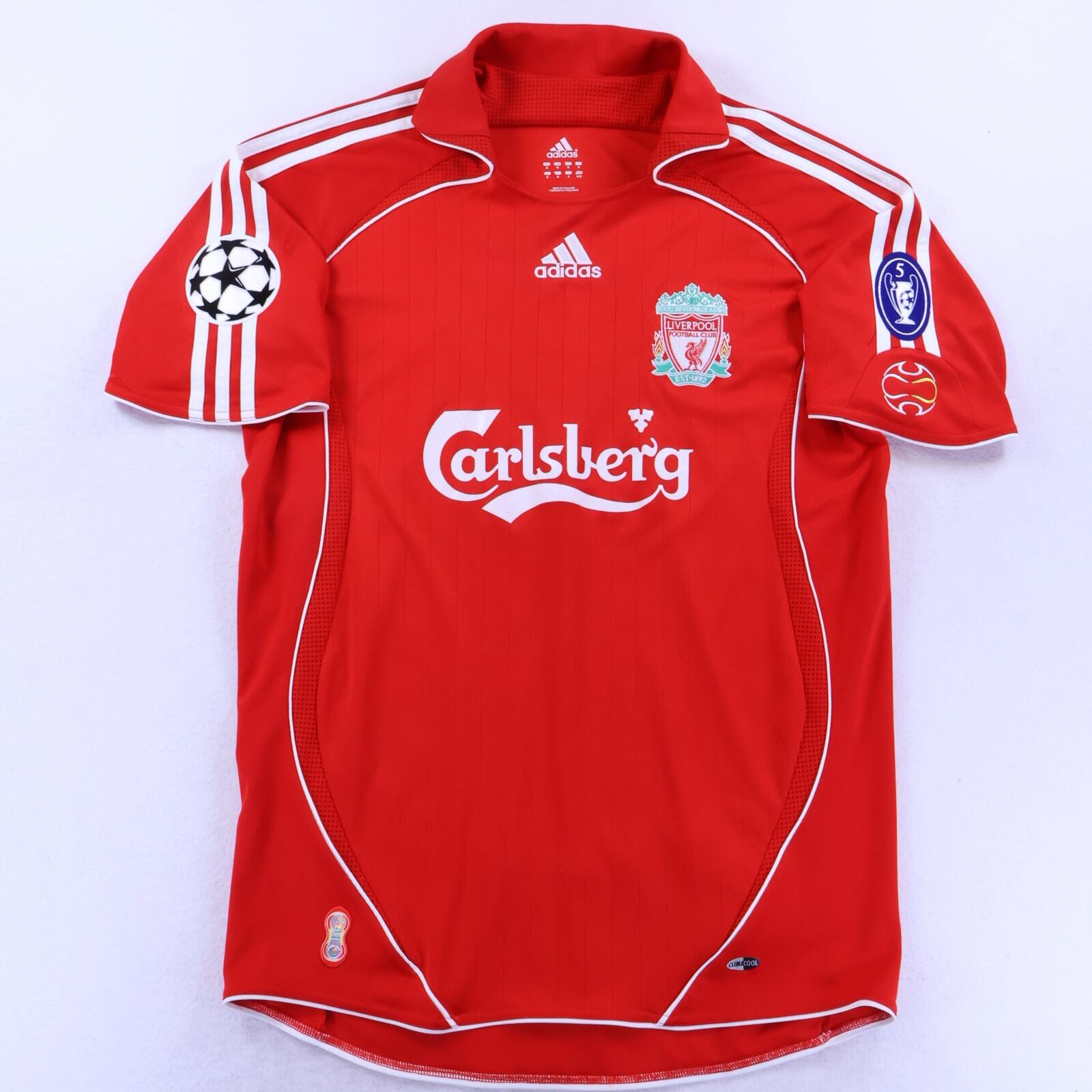 Liverpool F.C Alonso #14 2006/08 Home Shirt - M