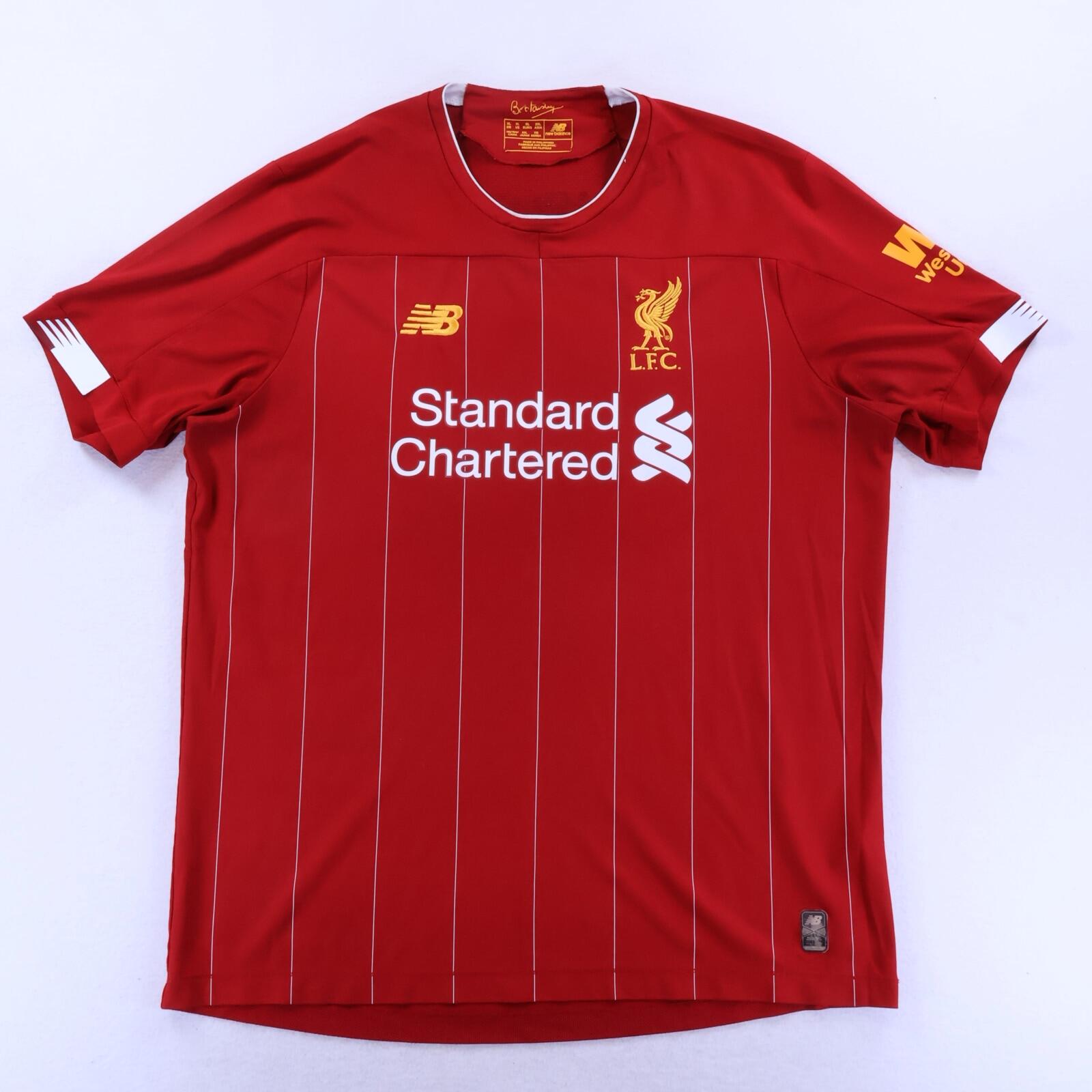 Liverpool F.C Virgil #4 2019/20 Home Shirt - XL