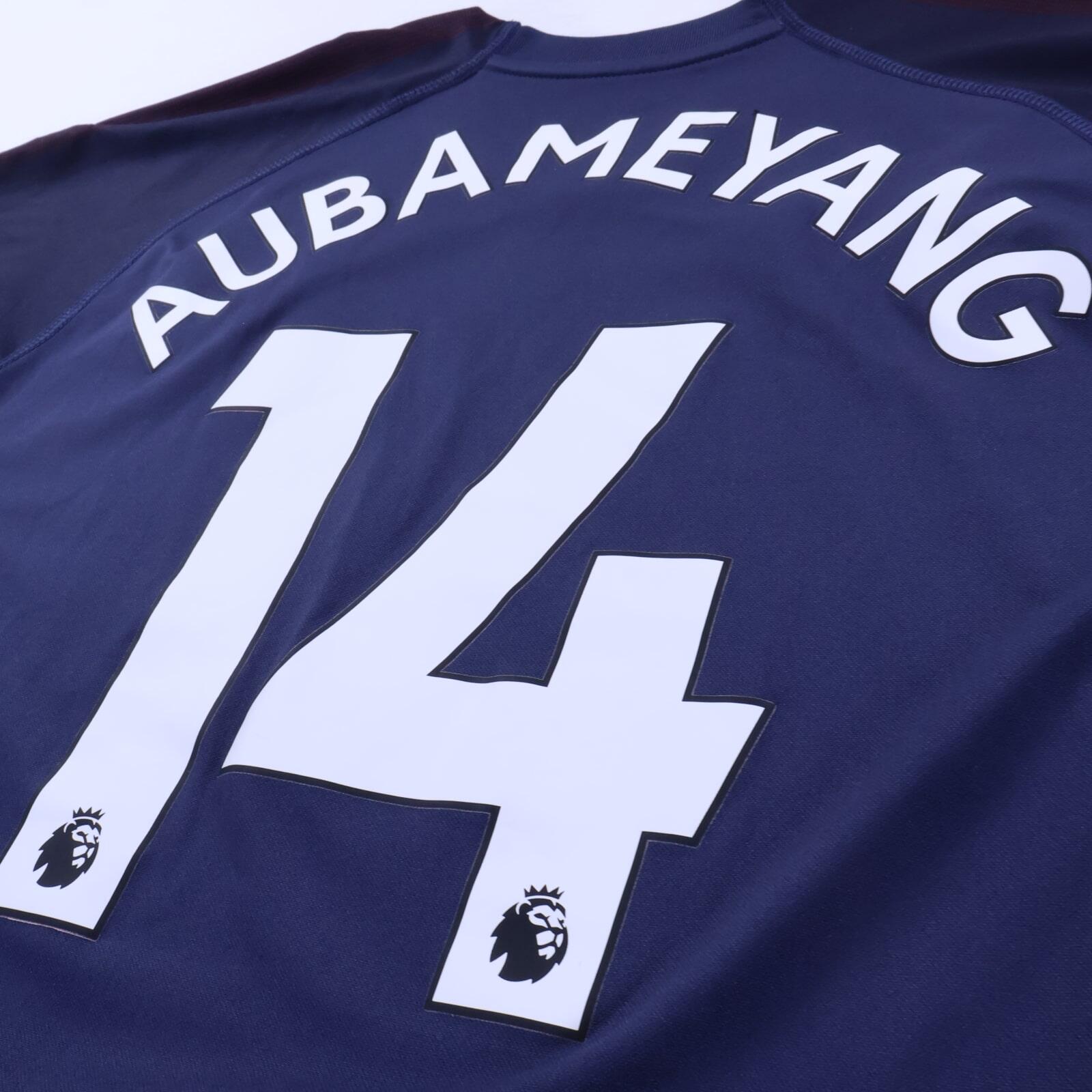 Arsenal Aubameyang #14 2018/19 Away Shirt - L