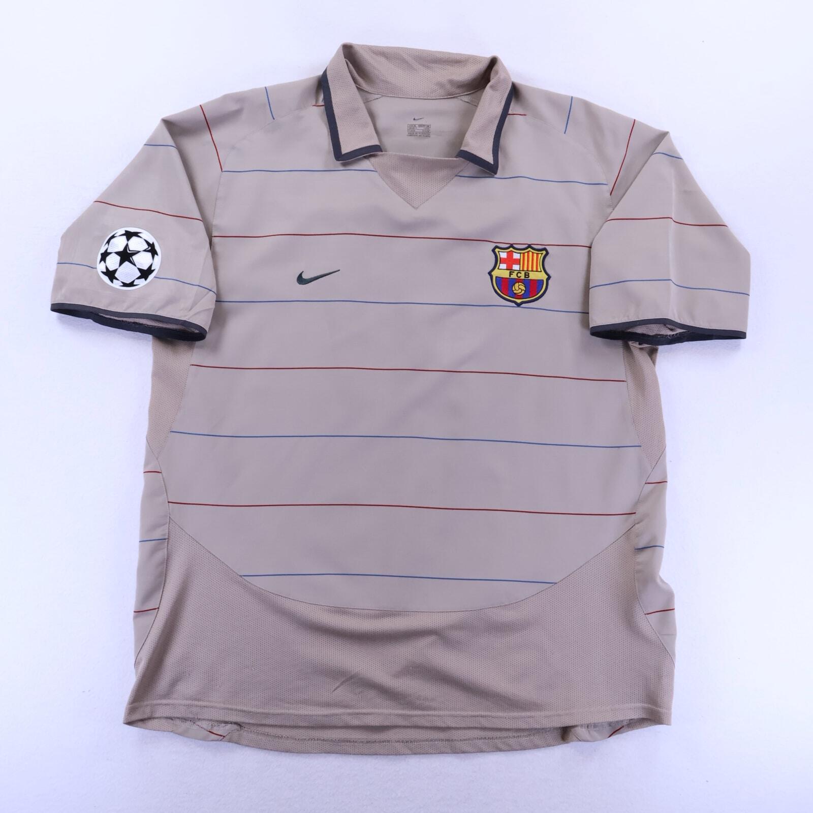 Barcelona Ronaldinho #10 2003/04 Away Shirt - XL