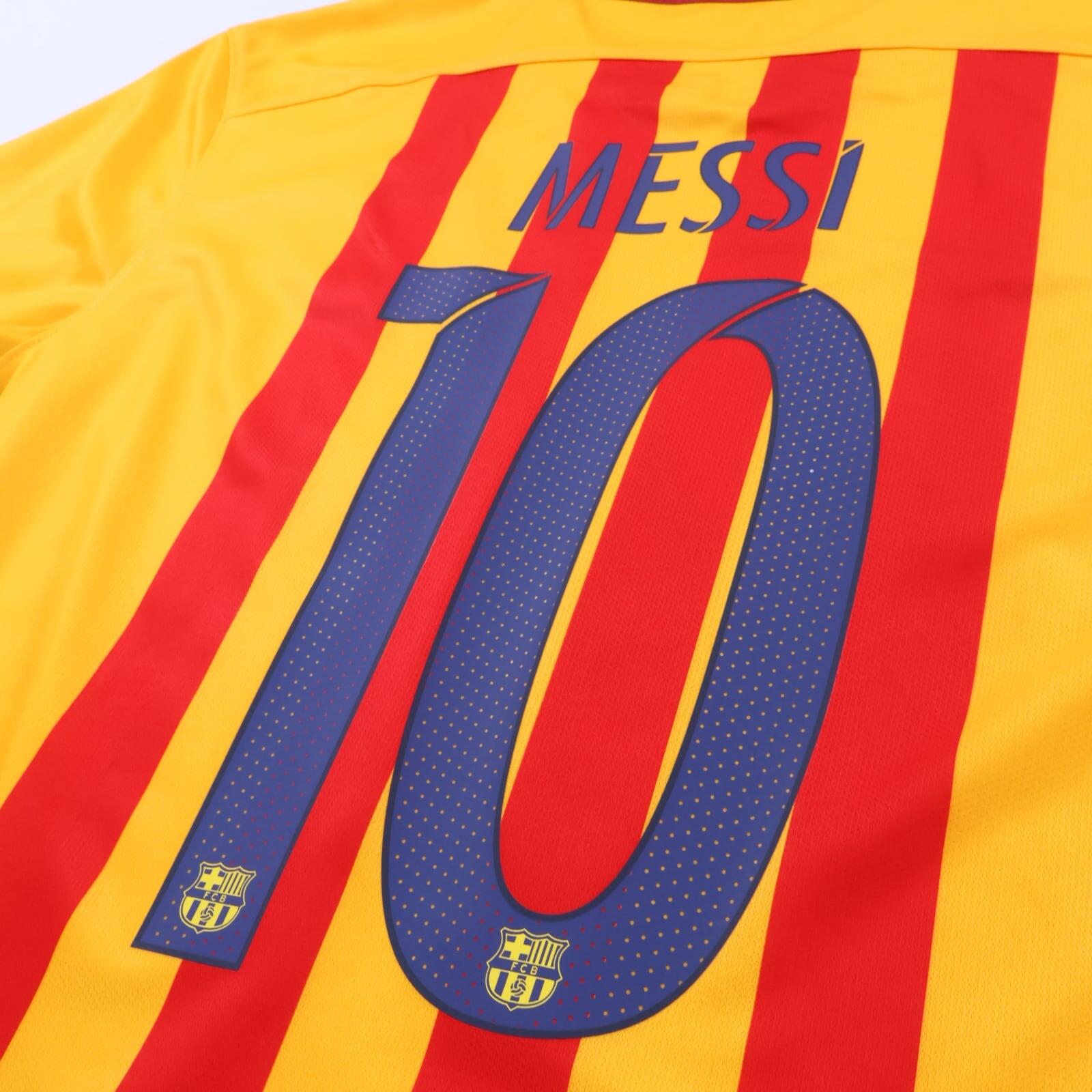 Barcelona Messi #10 2015/16 Away Shirt - M