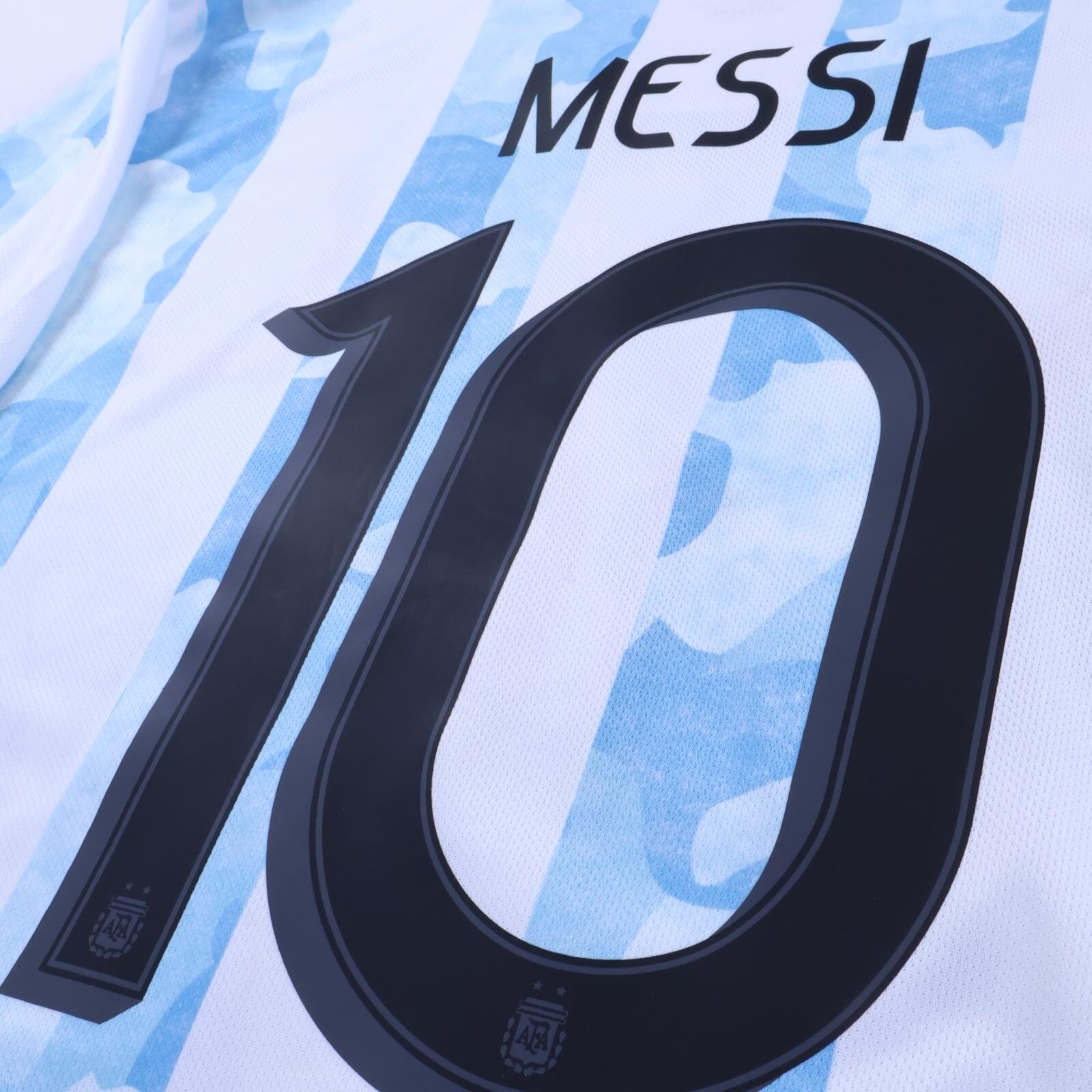Argentina Messi #10 2020/22 Home Shirt - XL