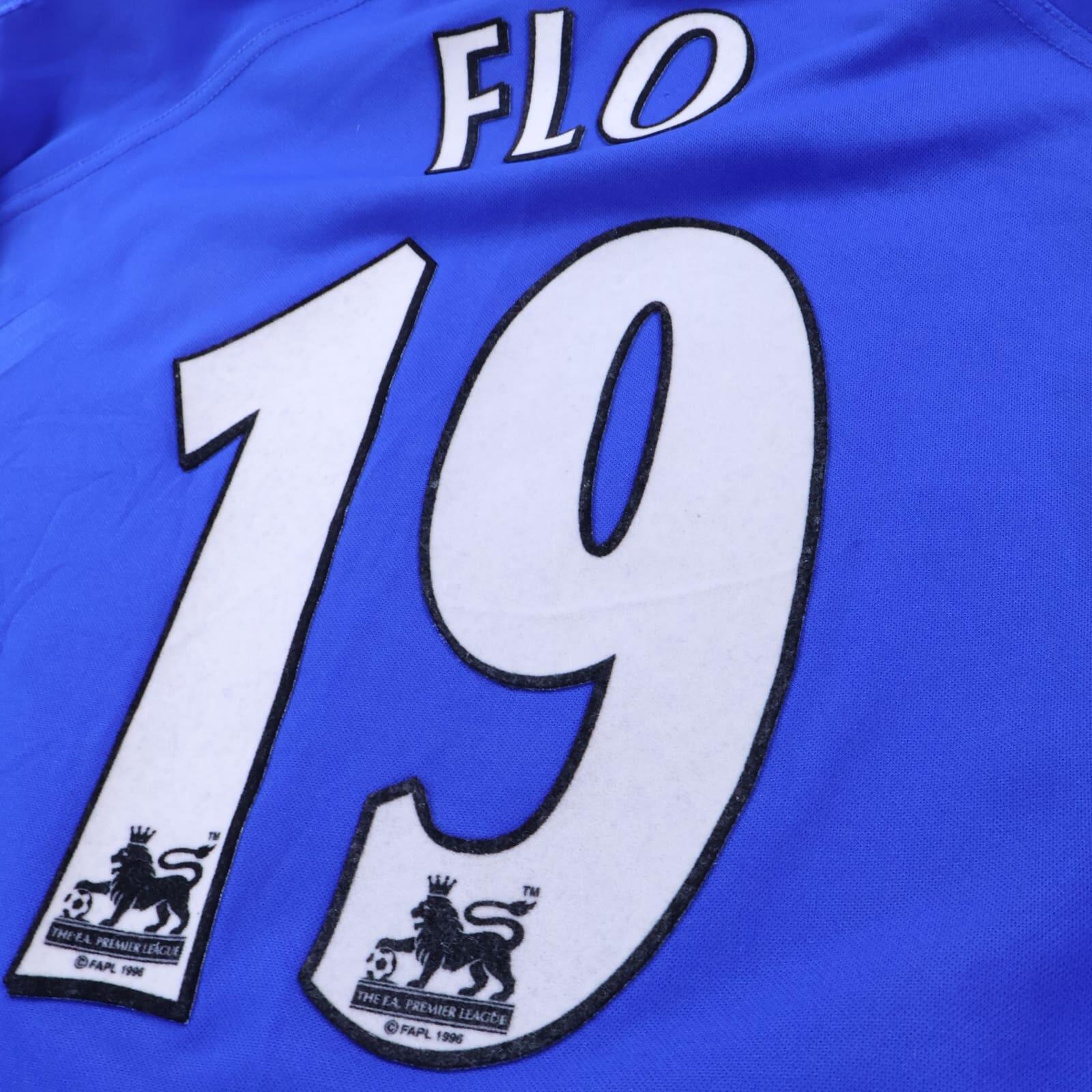 Chelsea Flo #19 1999/01 Home Shirt - XL