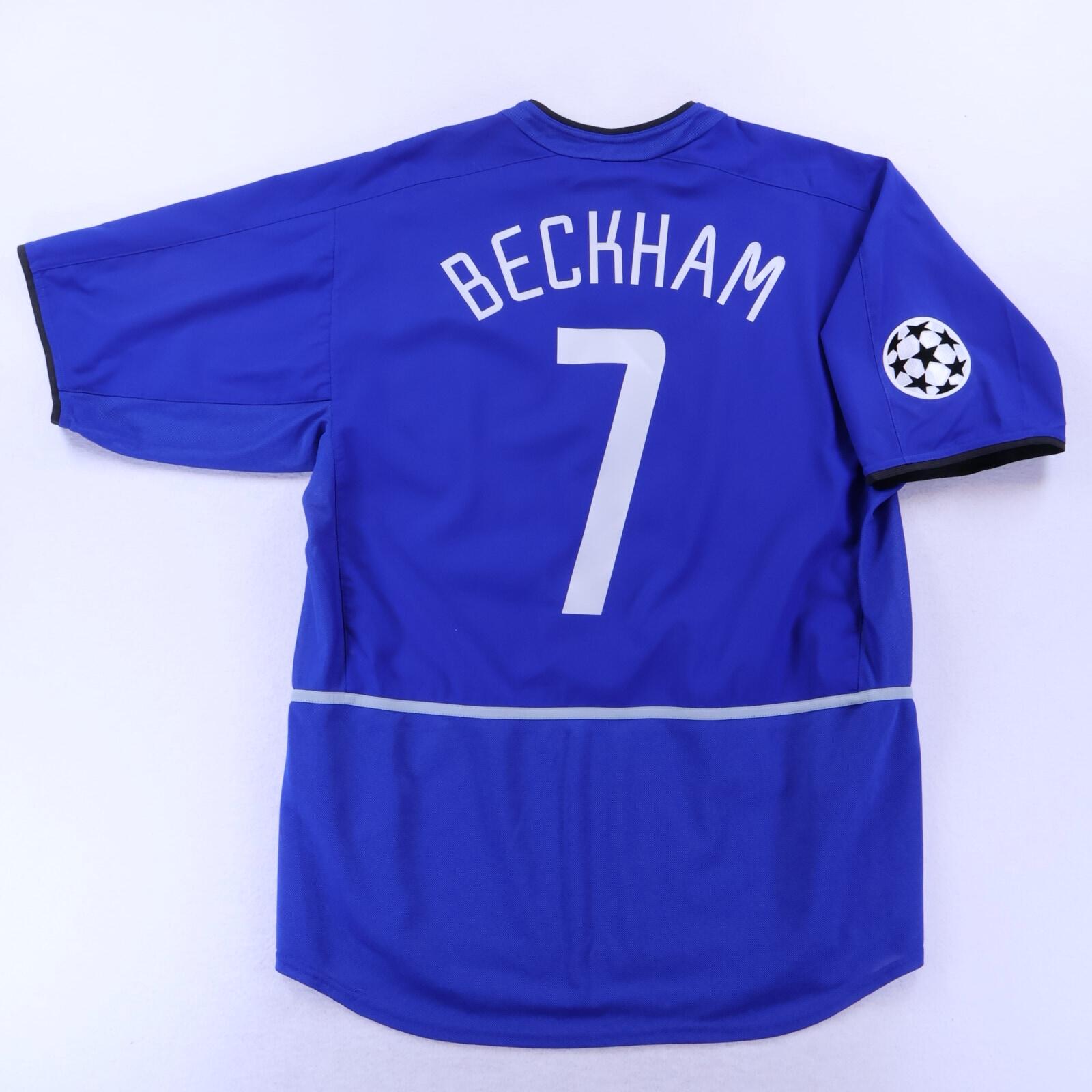 *MINT* Manchester United Beckham #7 2002/03 Third Shirt - L