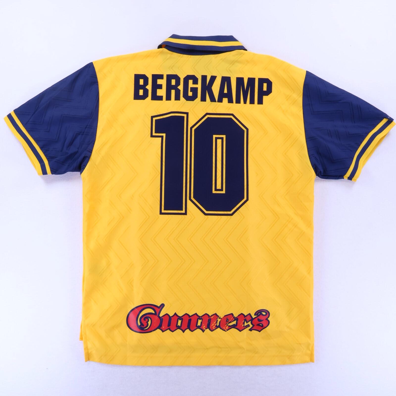 Arsenal Bergkamp #10 1996/97 Away Shirt - L