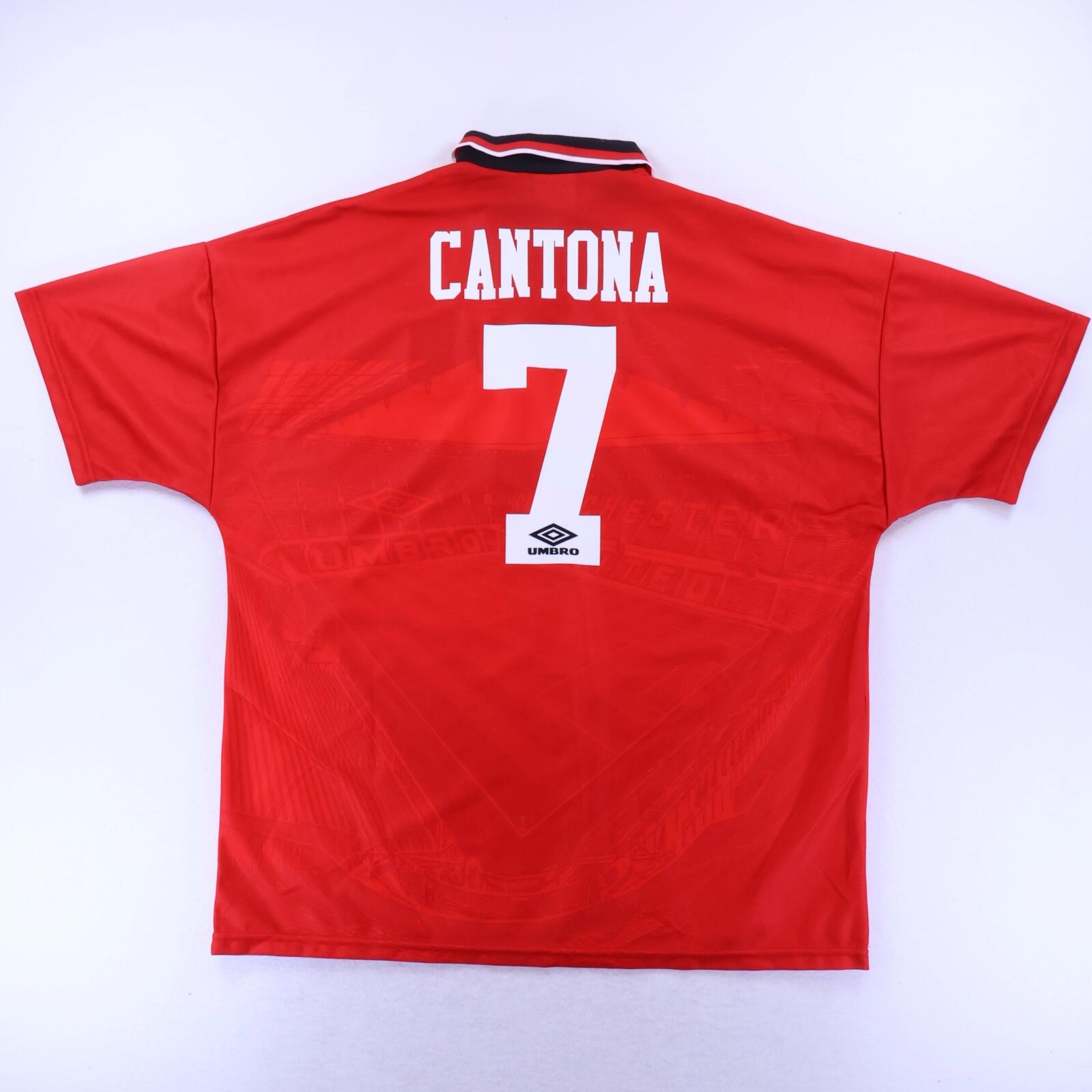 *NWT* Manchester United Cantona #7 1994/96 Home Shirt - XL