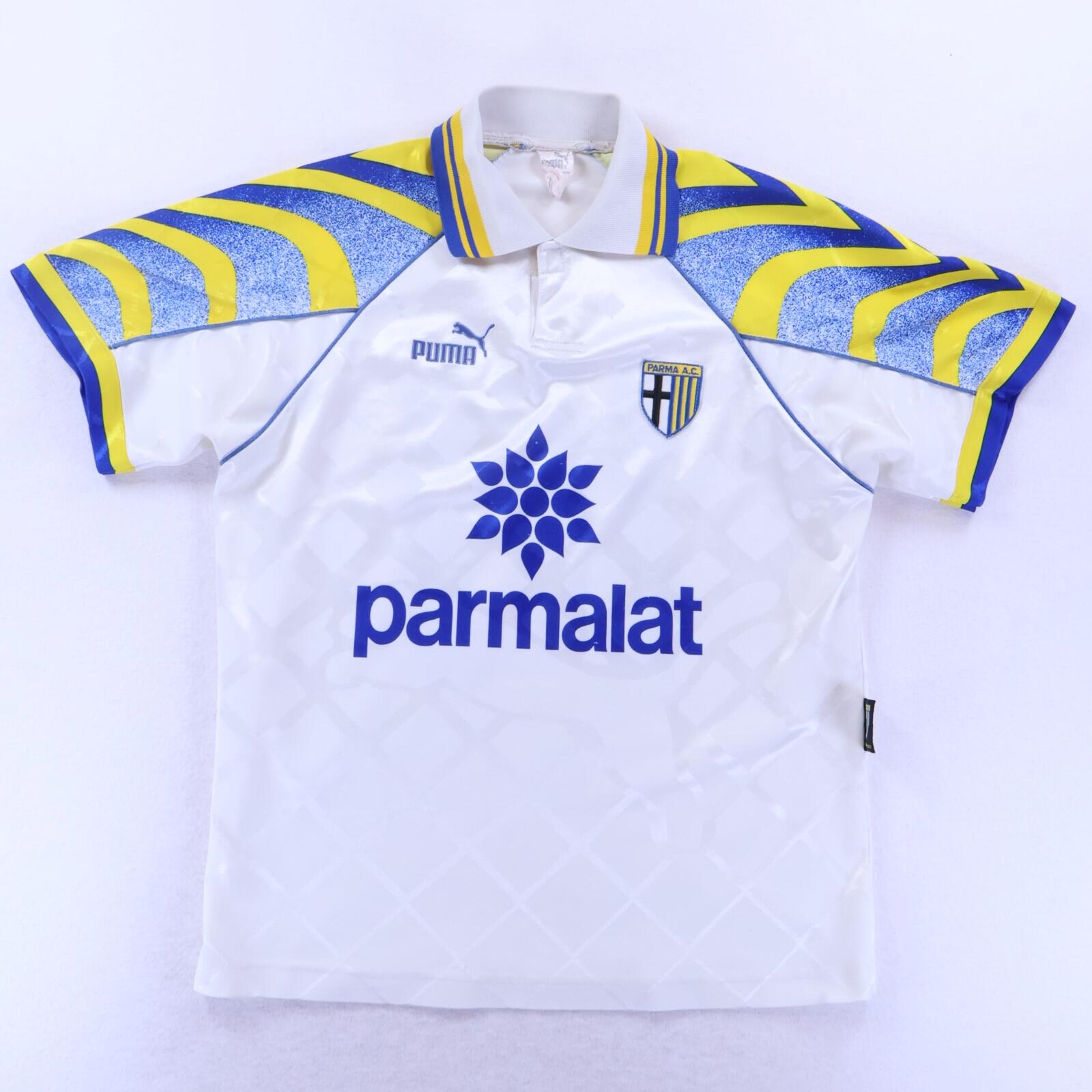 Parma Zola #10 1995/97 Home Shirt - S