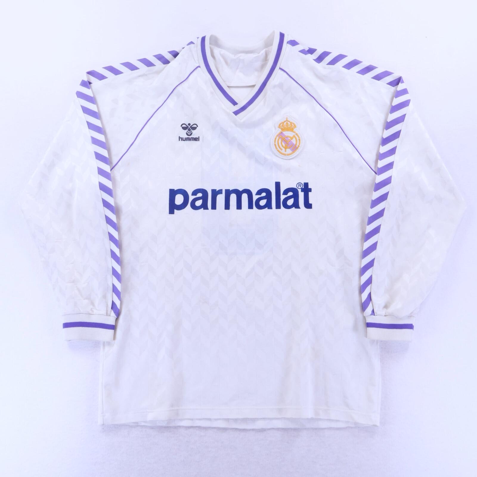 Real Madrid #9 1986/88 Home Shirt - L
