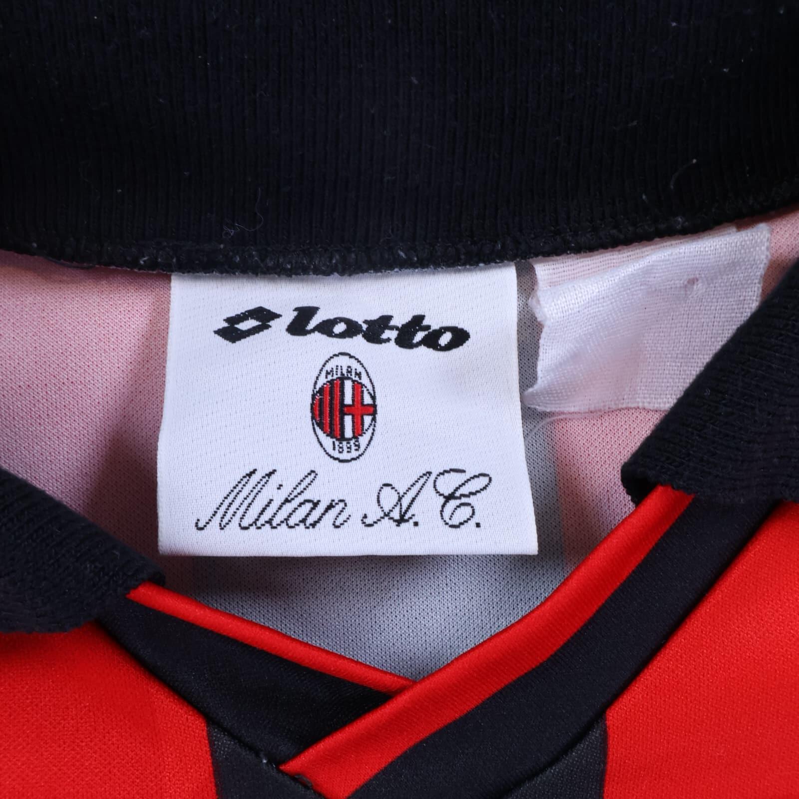 Ac Milan 1995/96 Home Shirt - Long Sleeve - L