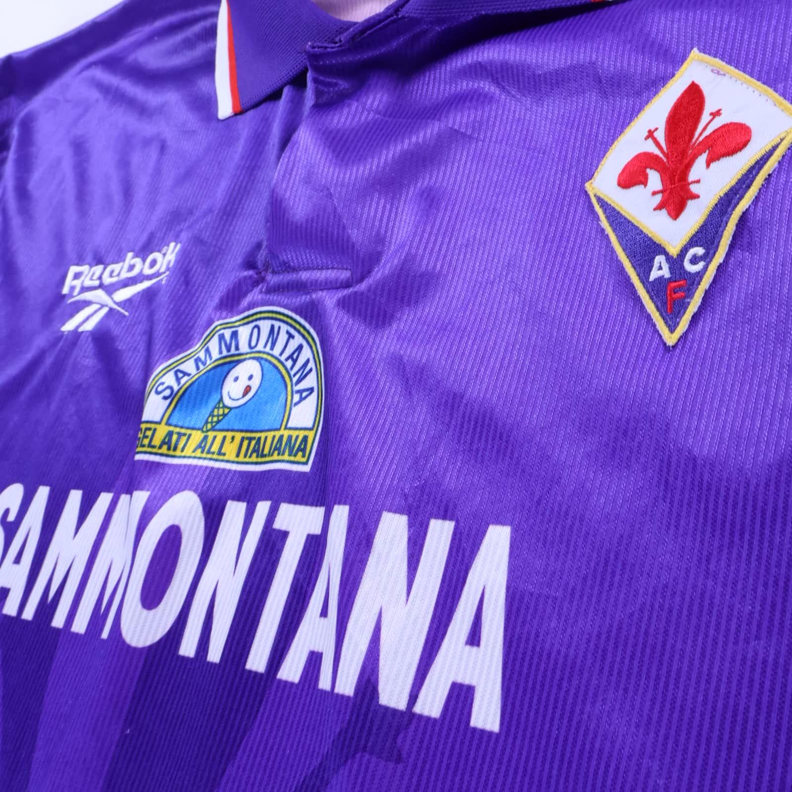 Fiorentina Batistuta #9 1996/97 Home Shirt - XL