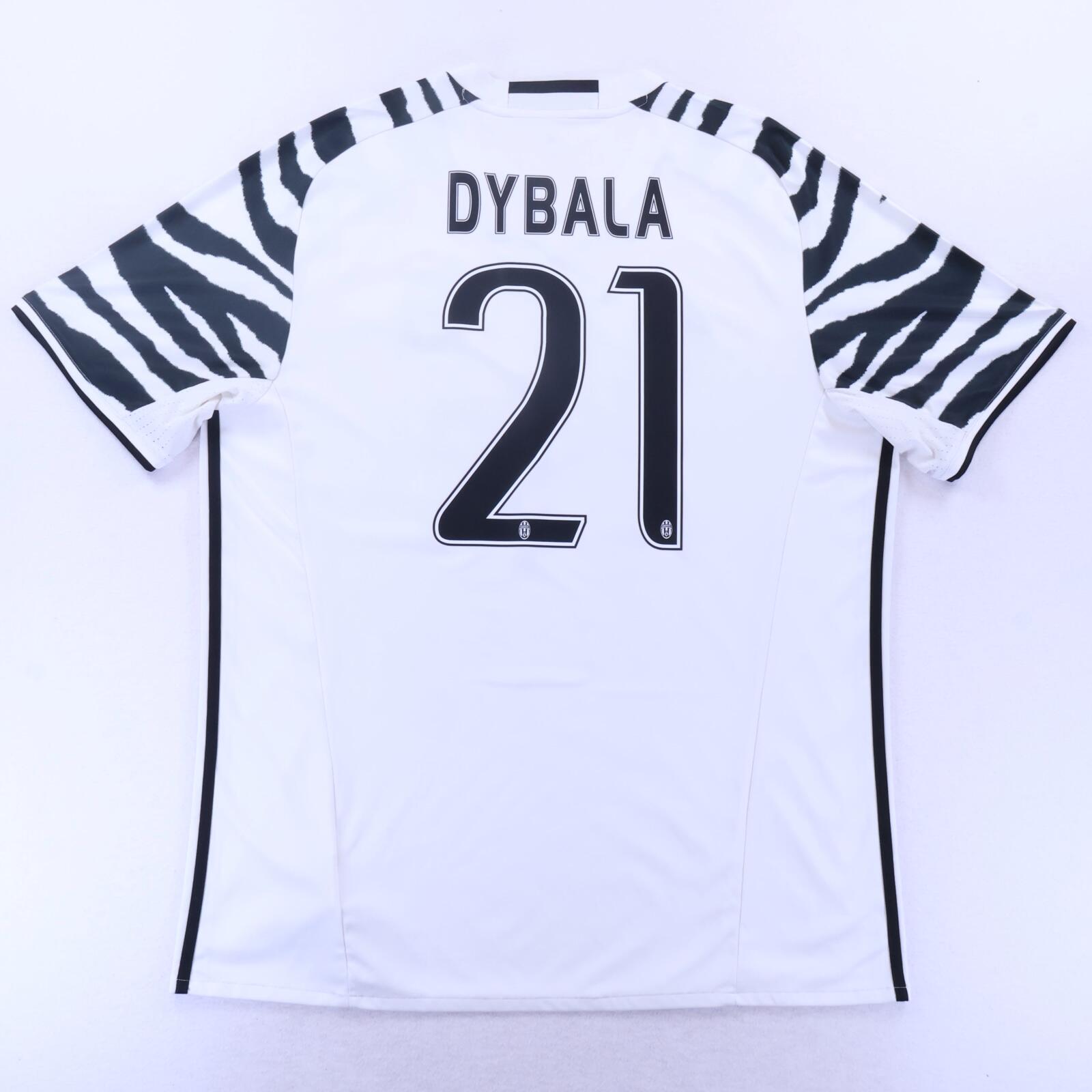 Juventus Dybala #21 2003/04 Home Shirt - XL