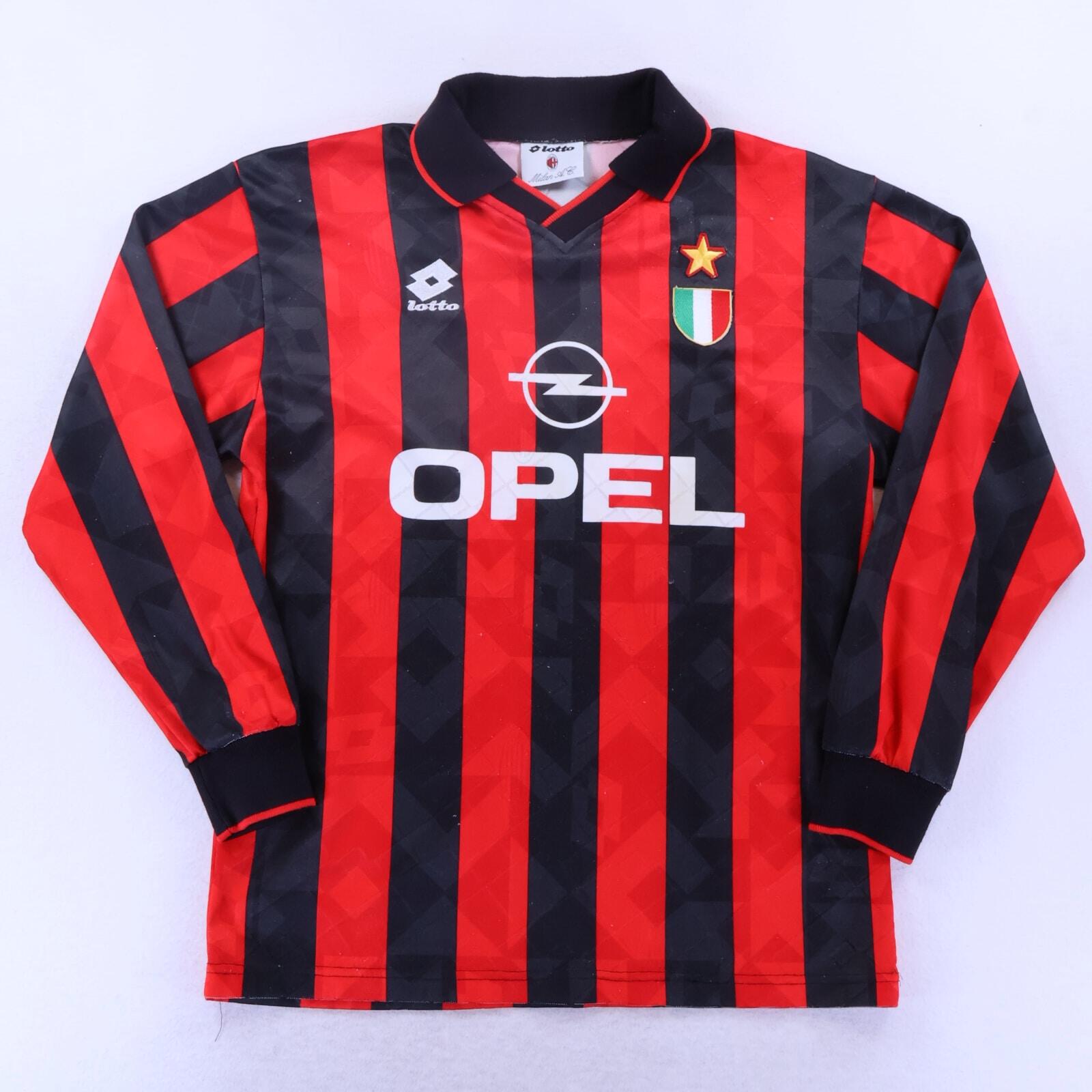 Ac Milan 1994/95 Home Shirt - Long Sleeve - M