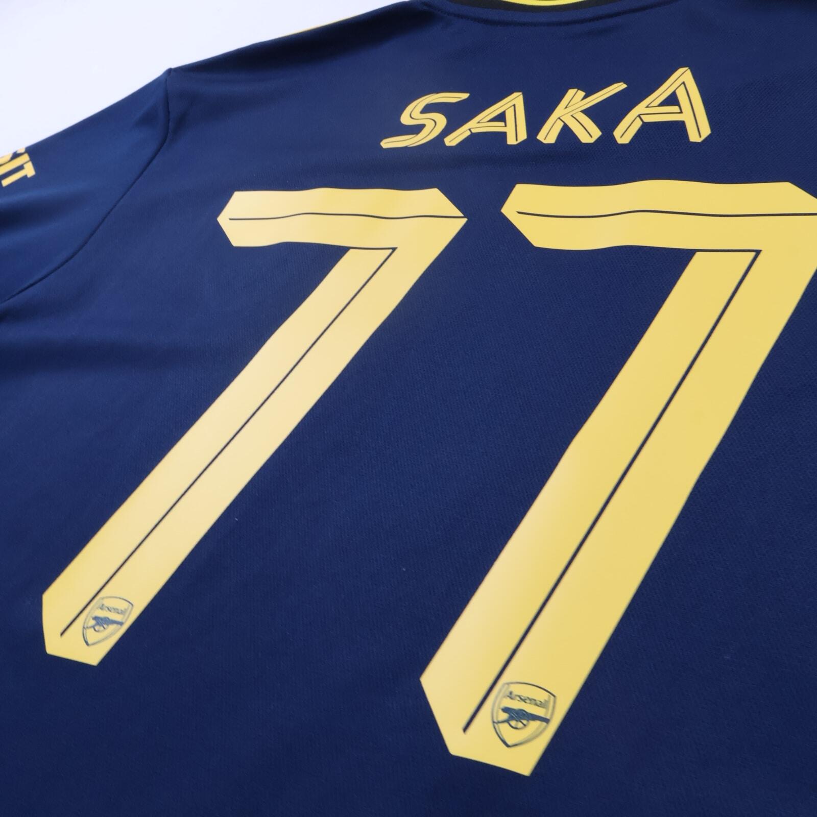 Arsenal Saka #77 2019/20 Third Shirt - XL