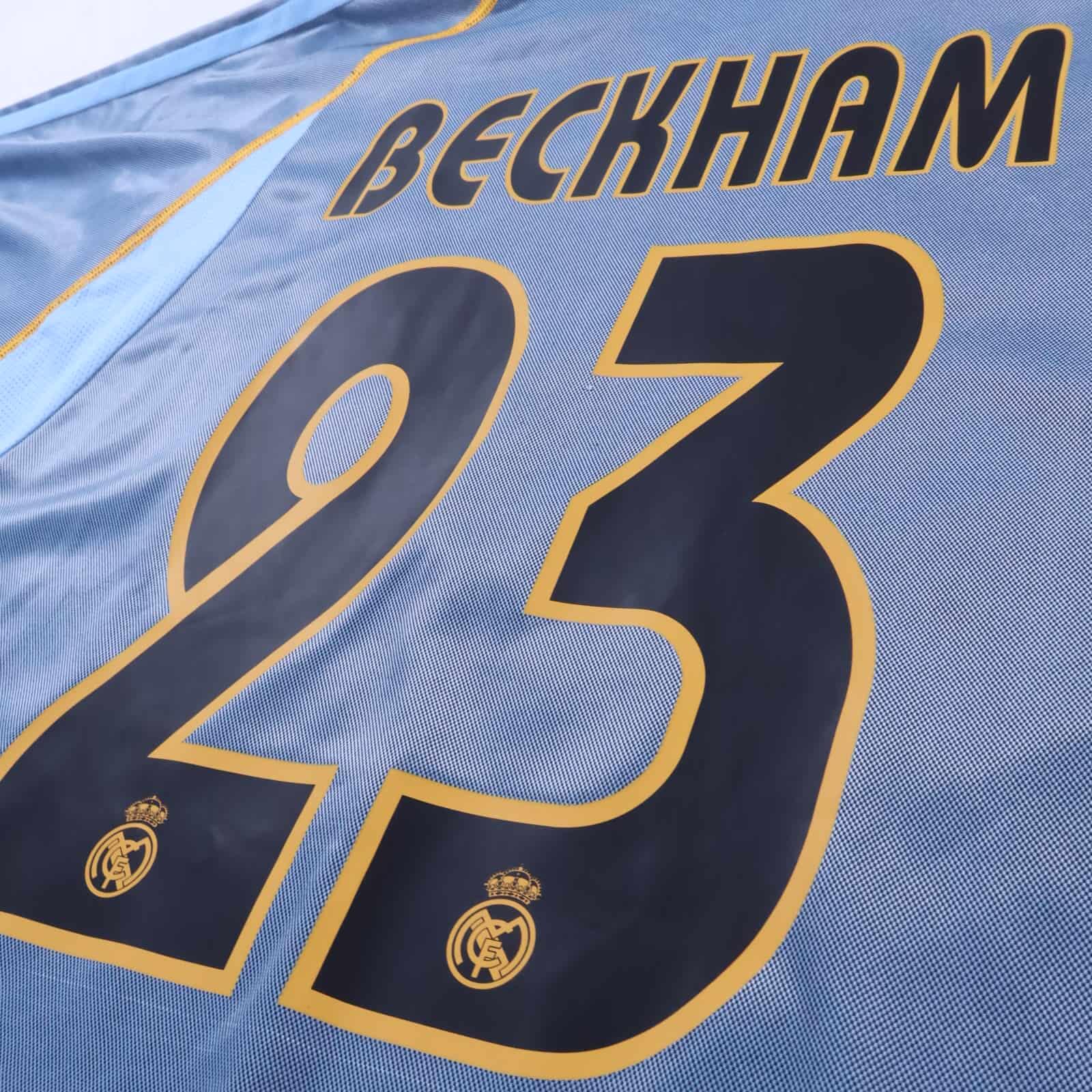 Real Madrid Beckham #23 2003/04 Third Shirt - M