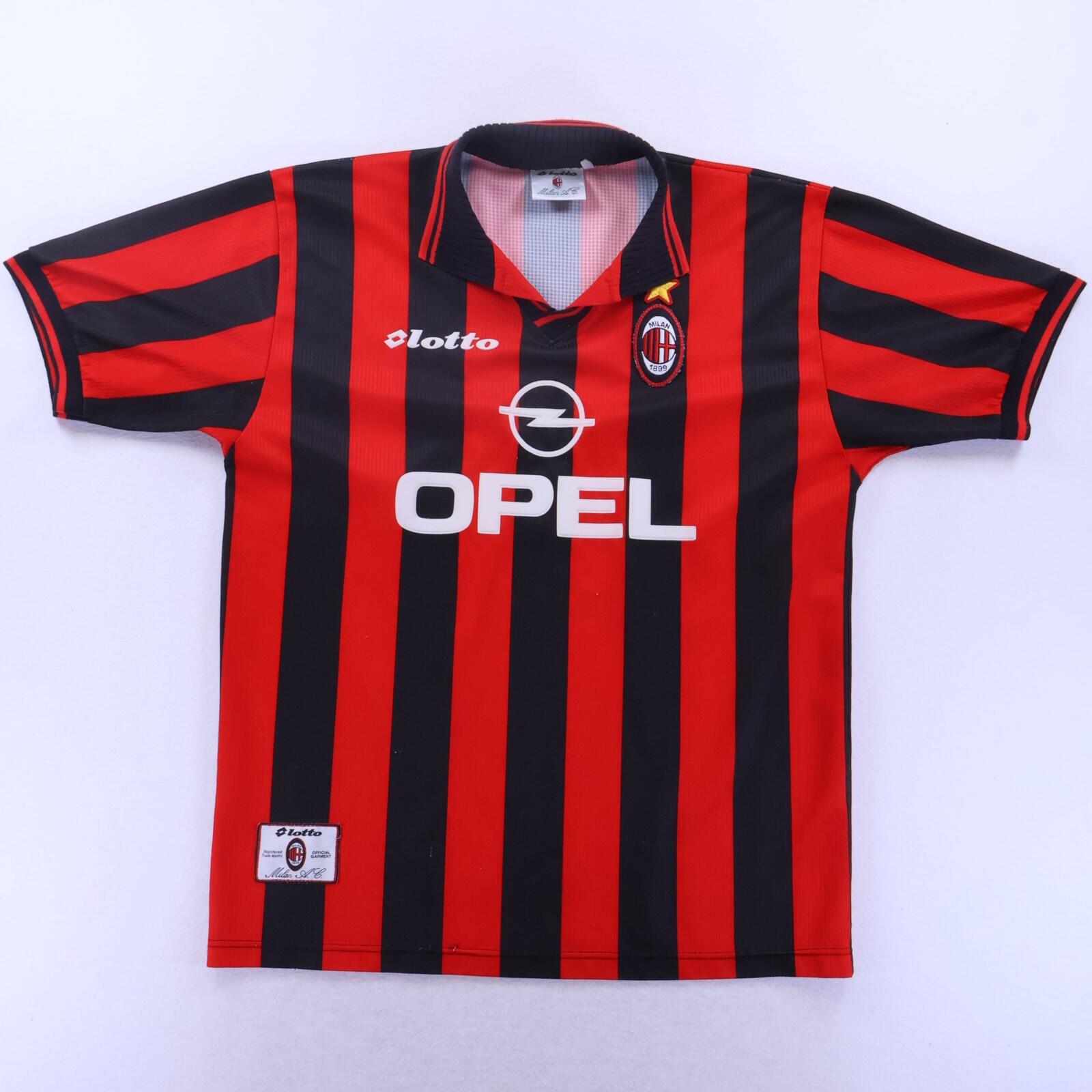 Ac Milan Maldini #3 1997/98 Home Shirt - XL