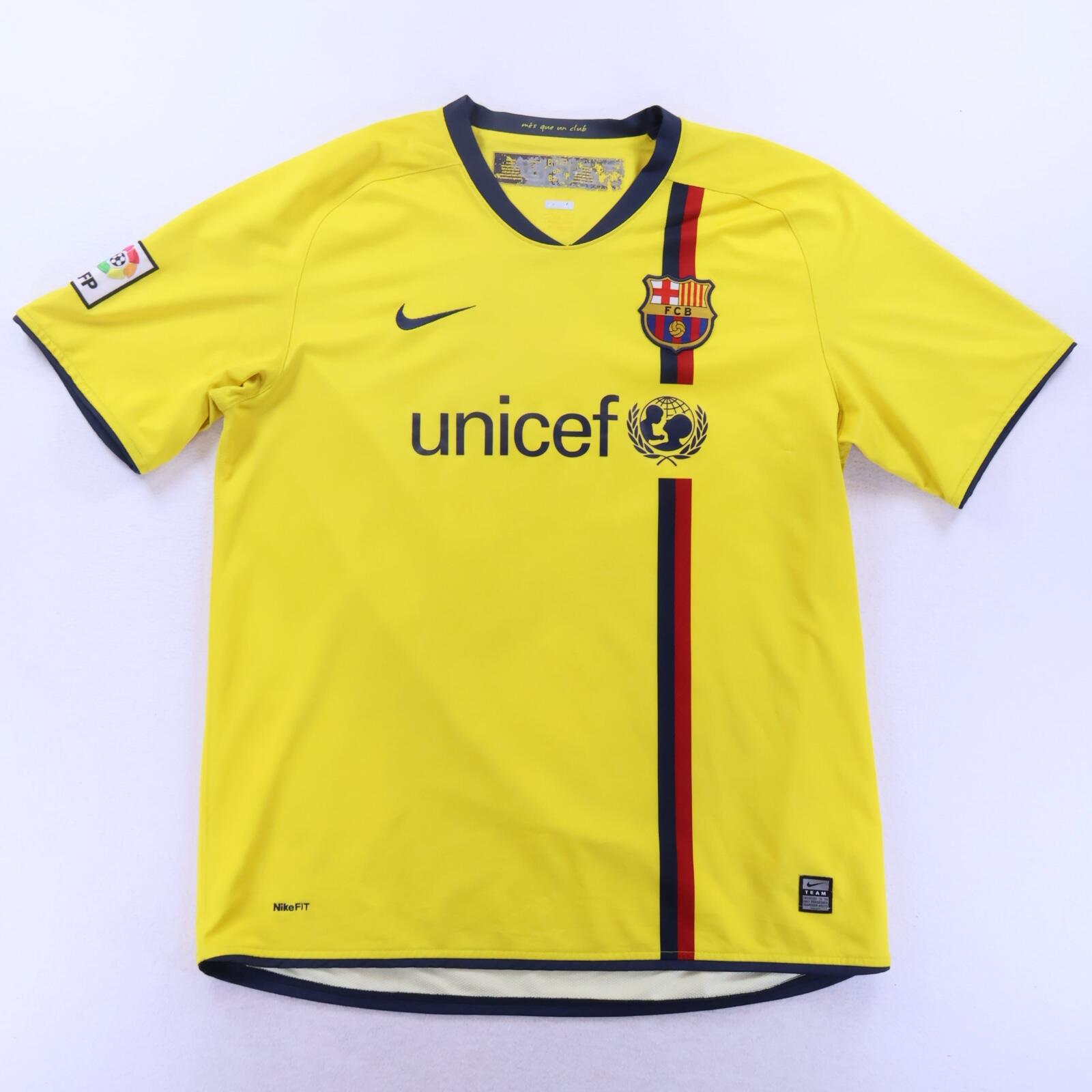 Barcelona Ibrahimović #9 2008/09 Away Shirt - XL