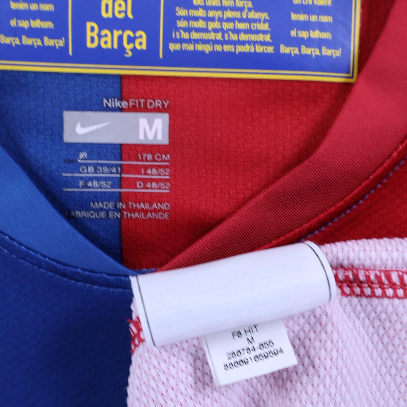 Barcelona Messi #10 2008/09 Home Shirt - M